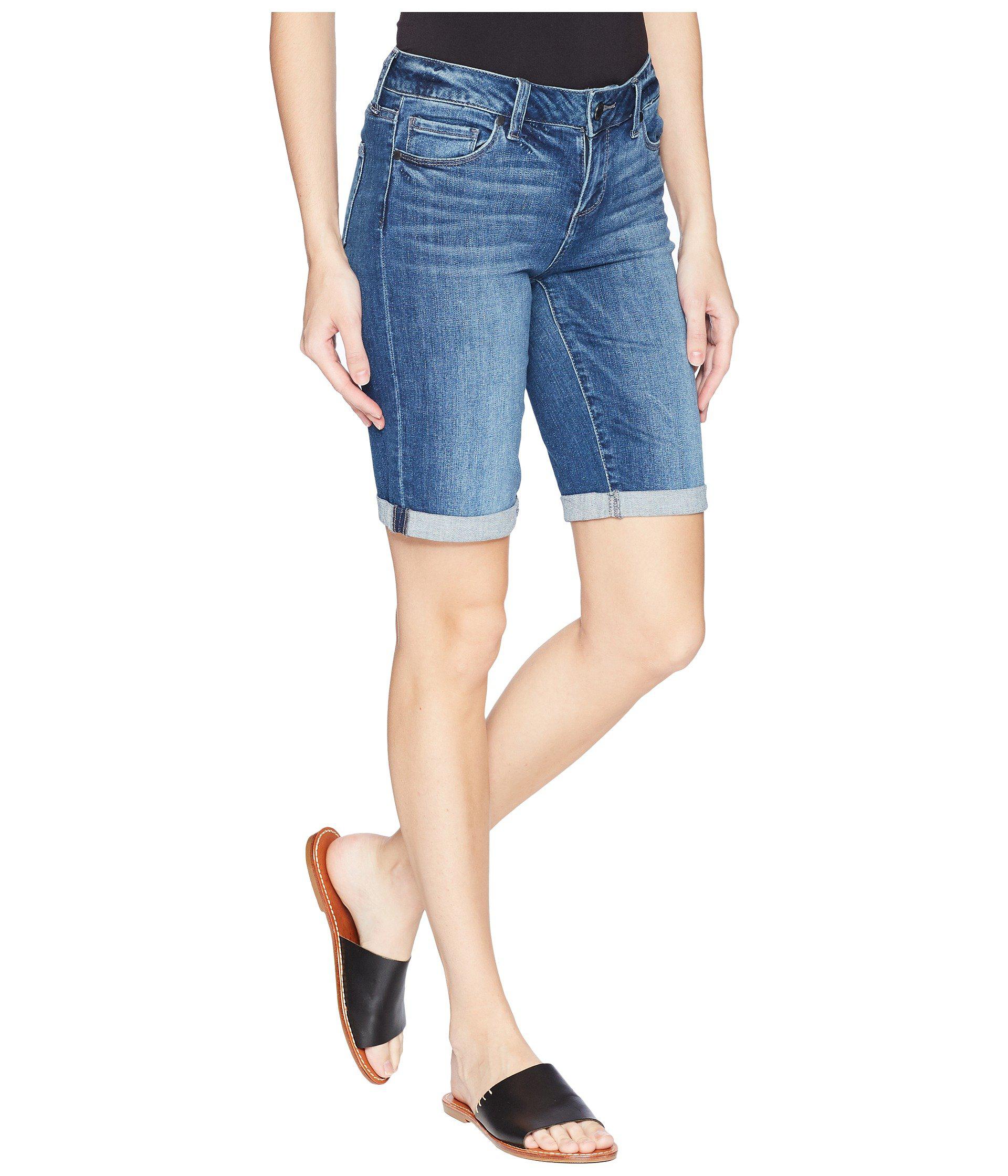 paige jax knee shorts