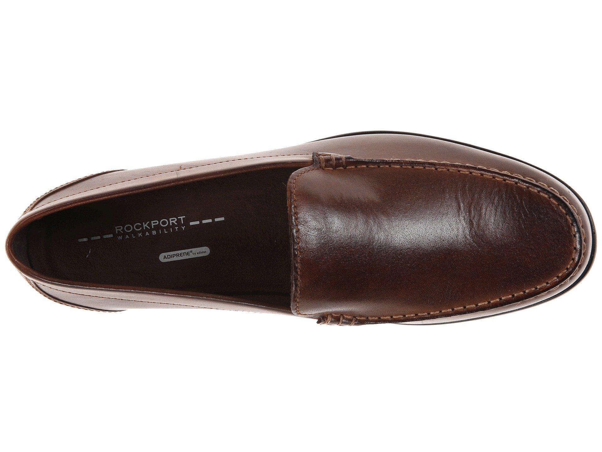 Rockport Leather Classic Lite Venetian Slip-on Loafer in Dark Brown ...