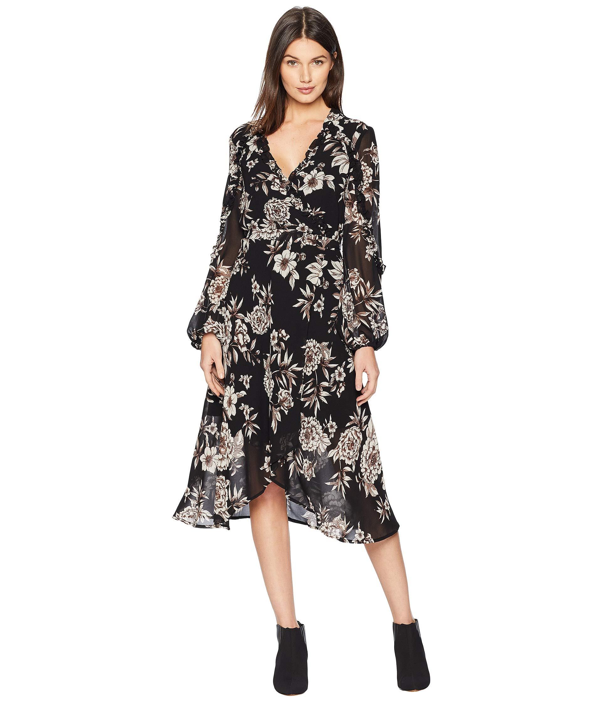 romantic wrap dress