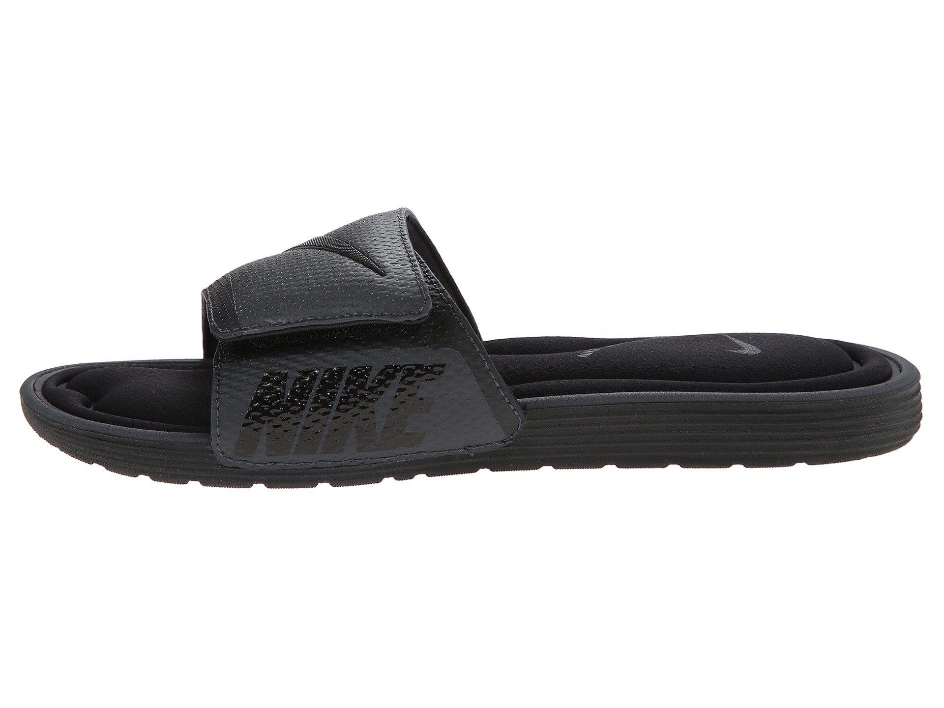 Nike Solarsoft Comfort Slide Sandal in Black/Anthracite (Black) for Men -  Lyst