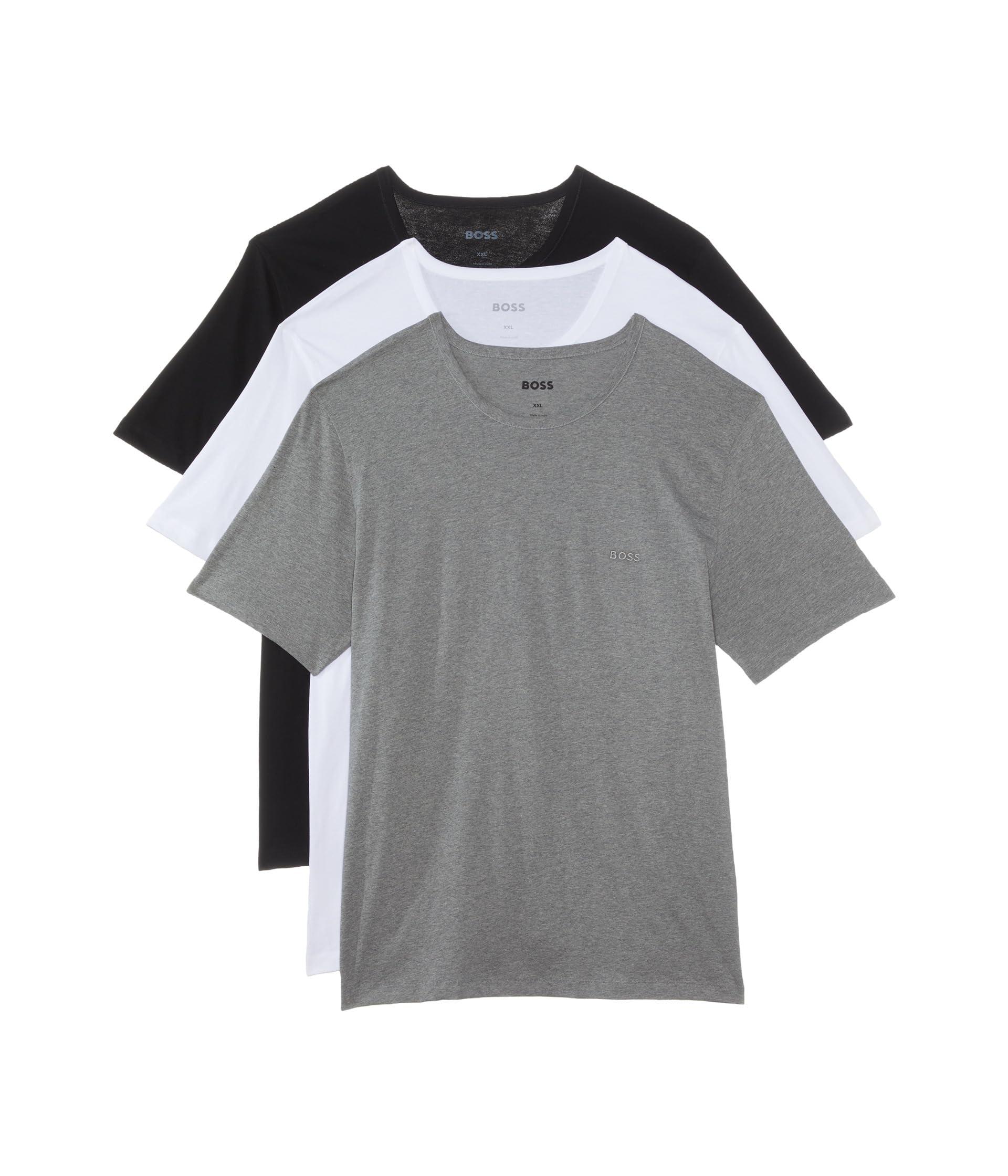 BOSS by HUGO BOSS 3-pack T-shirt Round Neck Classic in Black for