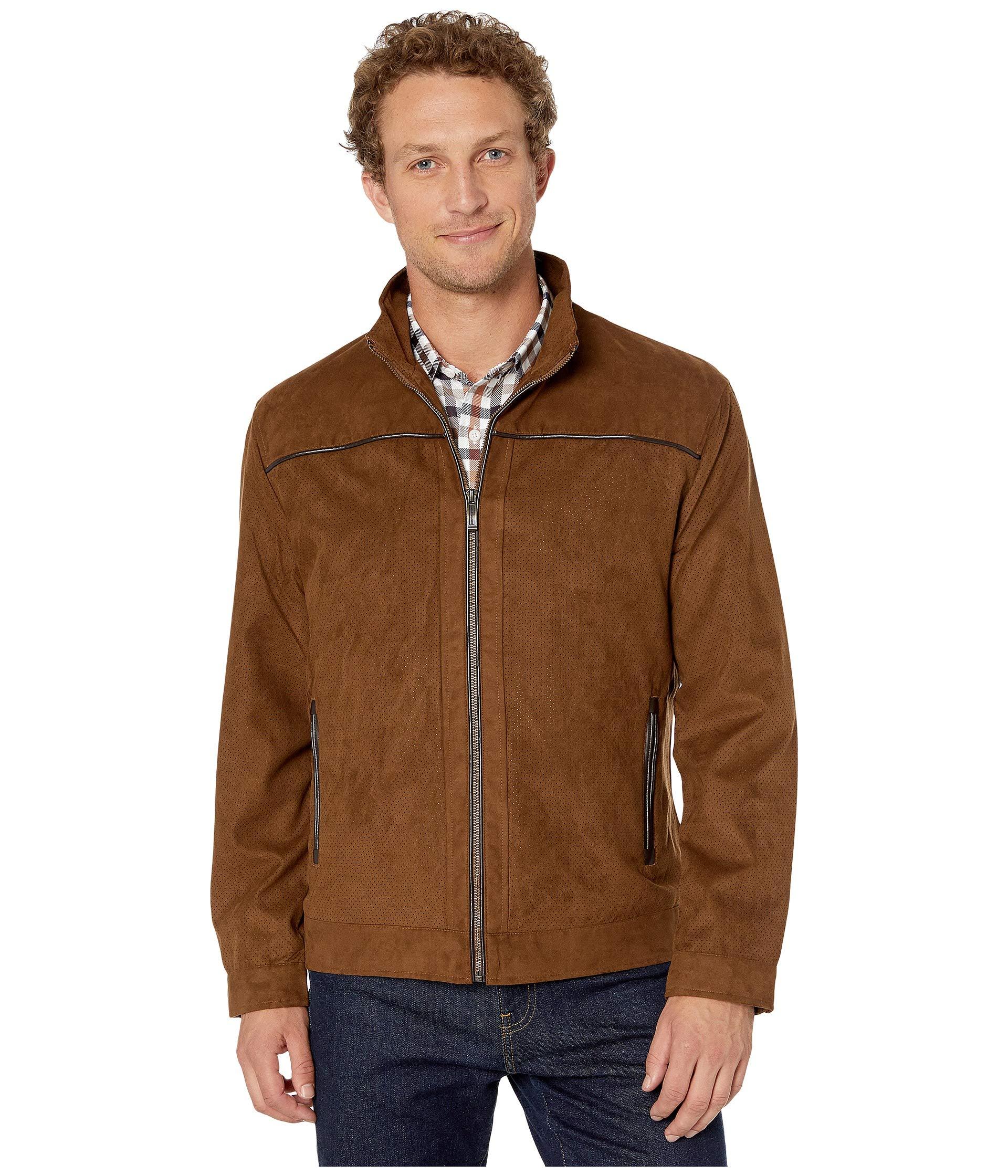 johnston murphy leather jacket
