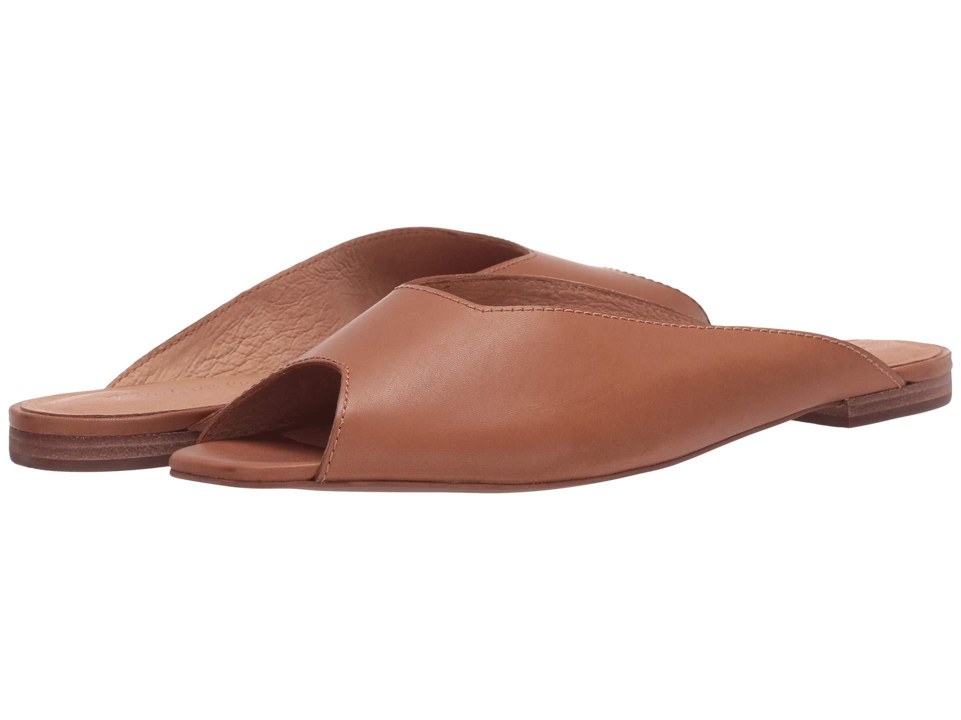 madewell erica peep toe mule