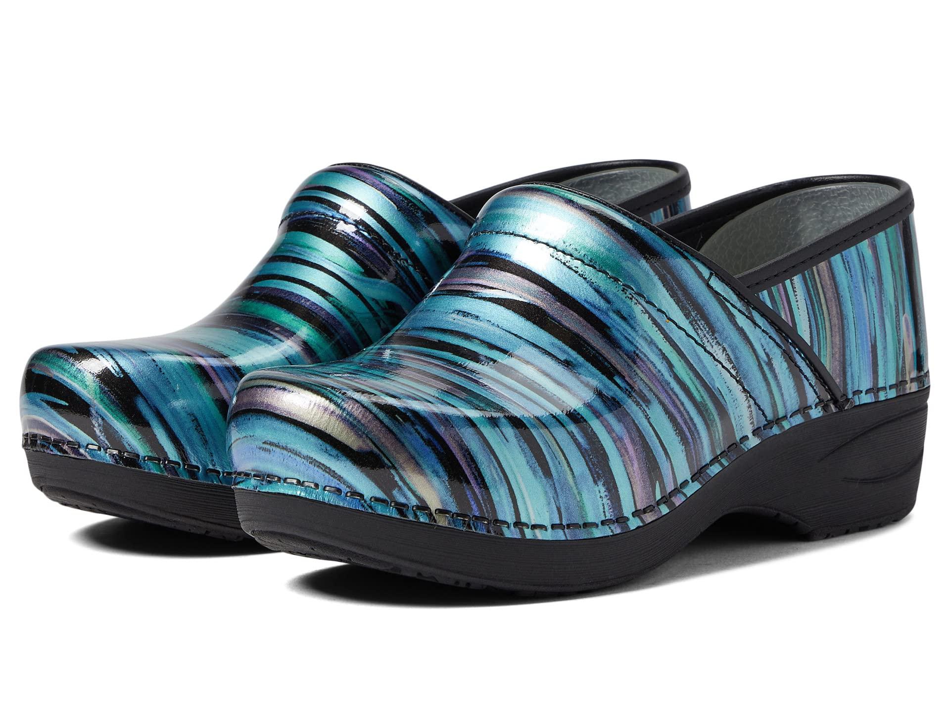 light blue dansko clogs