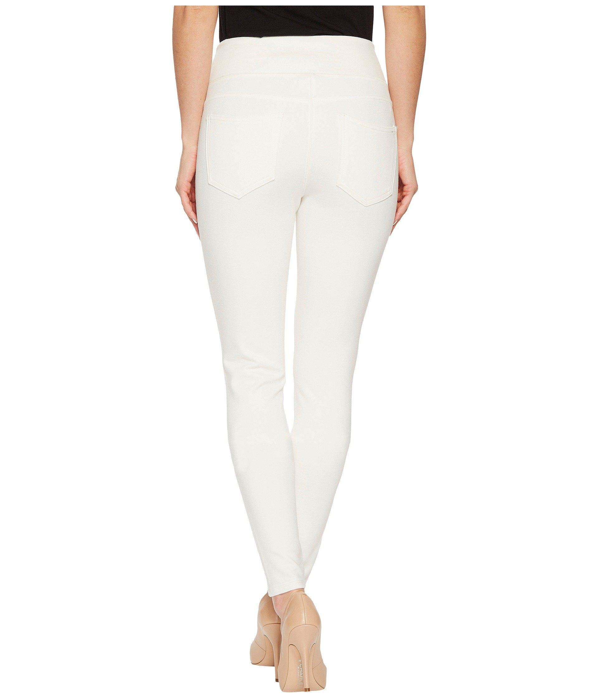 winter white ponte knit pants
