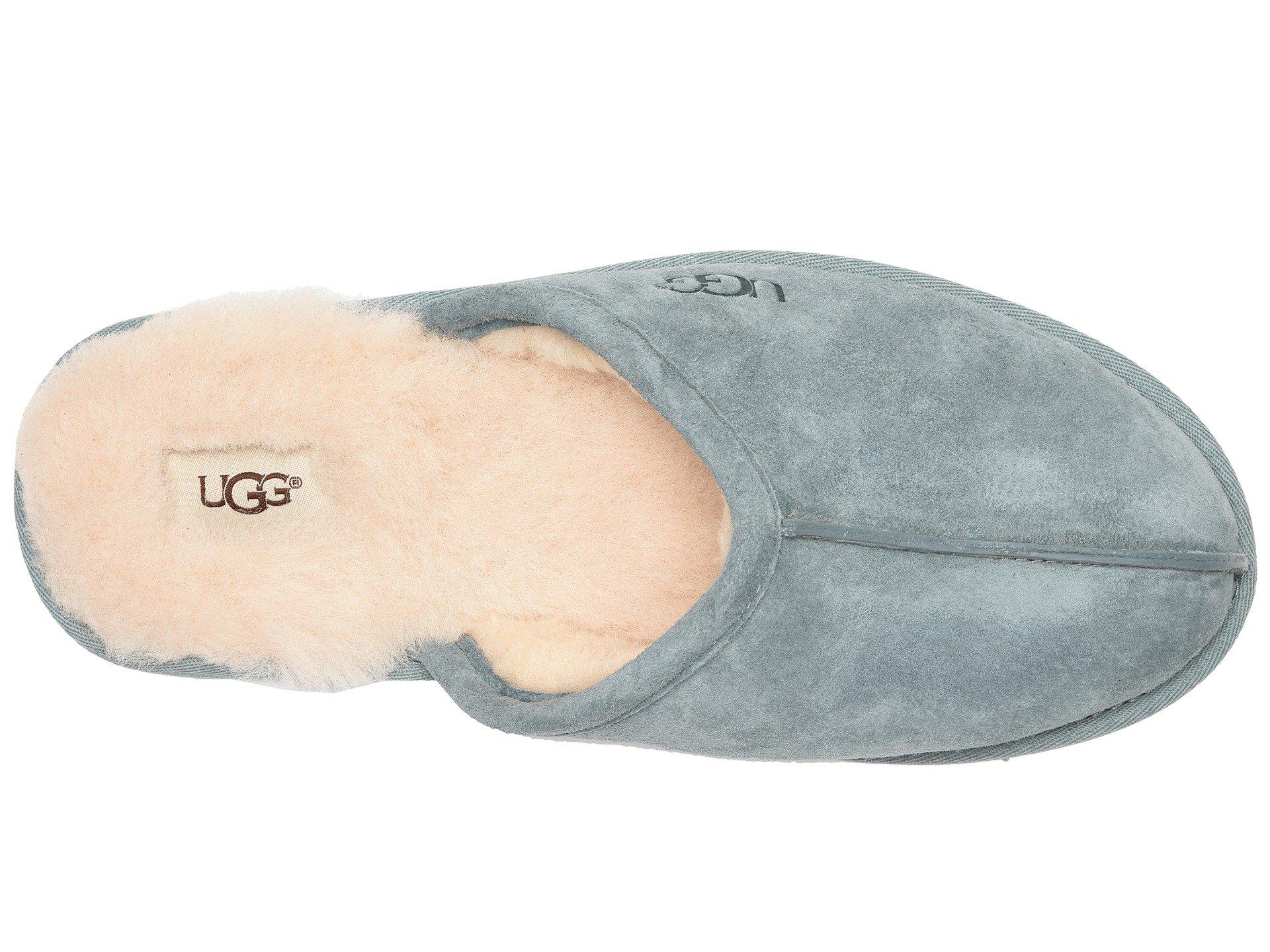 UGG Suede Scuff (salty Blue) Men's Slippers for Men | Lyst