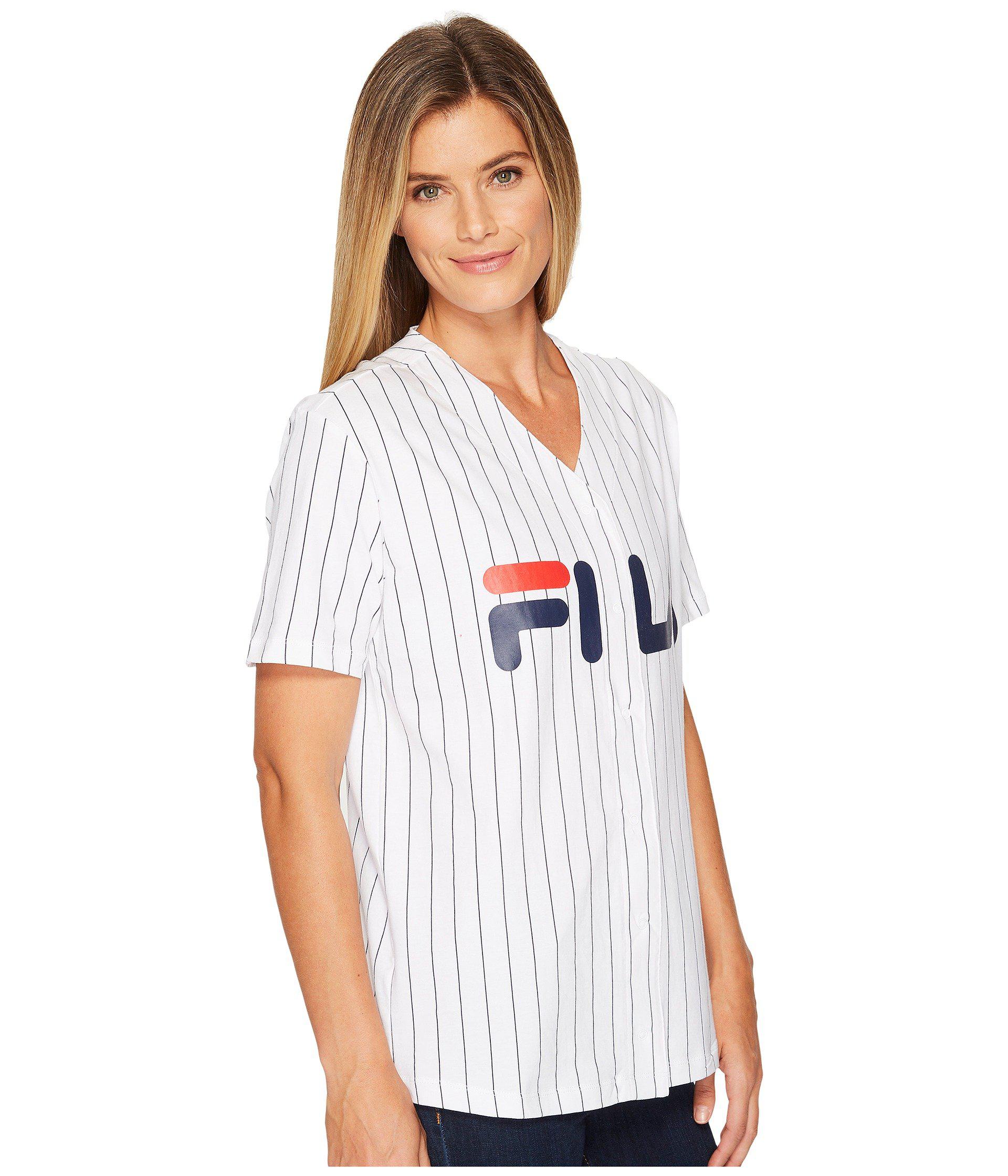 fila baseball shirt womens