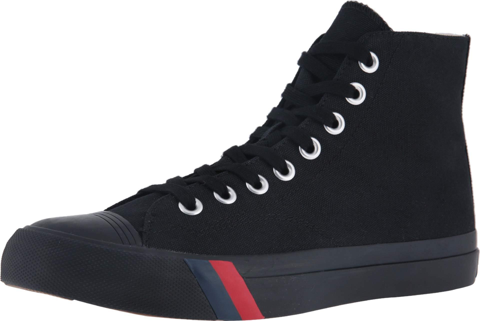 Pro Keds Canvas Pro Keds Men's Royal High Top Sneakers in Black