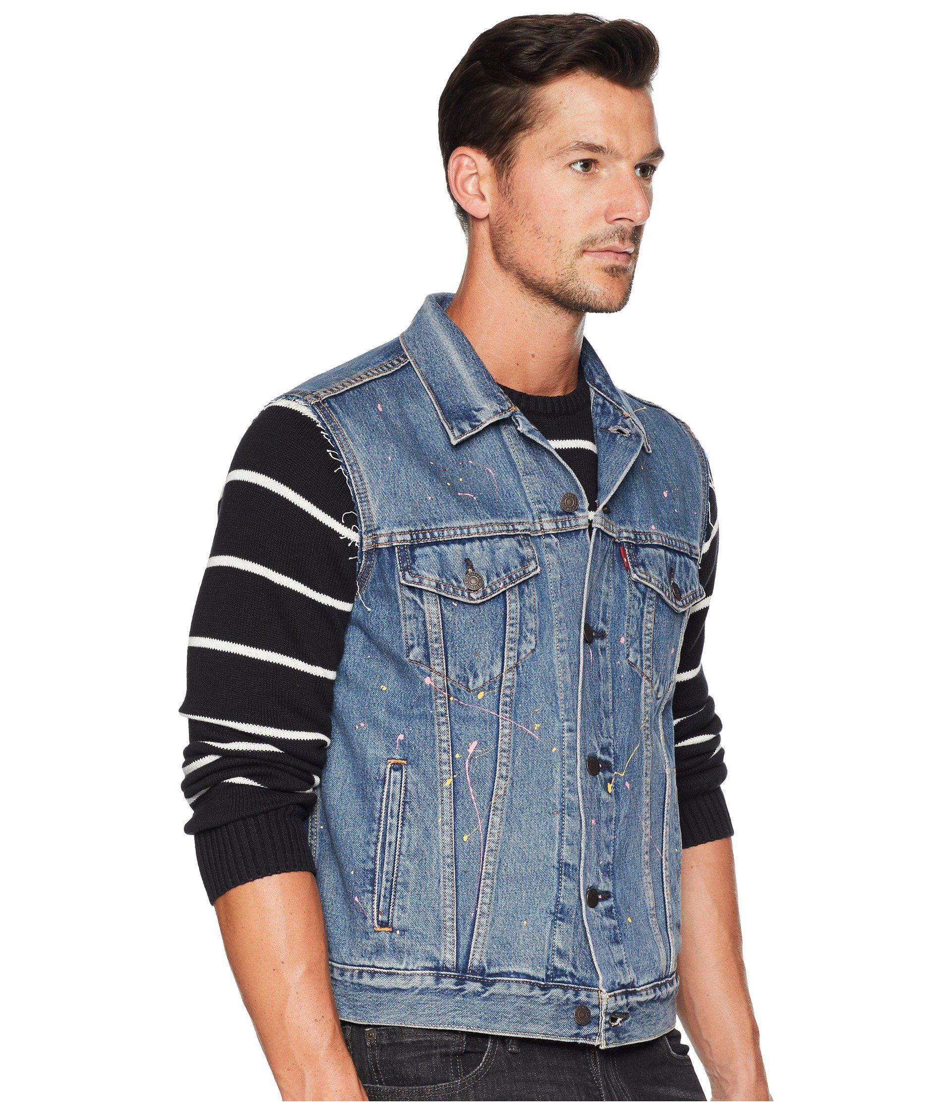 Levi's Levi's(r) Mens Trucker Vest (wzap) Men's Vest in Blue for Men | Lyst