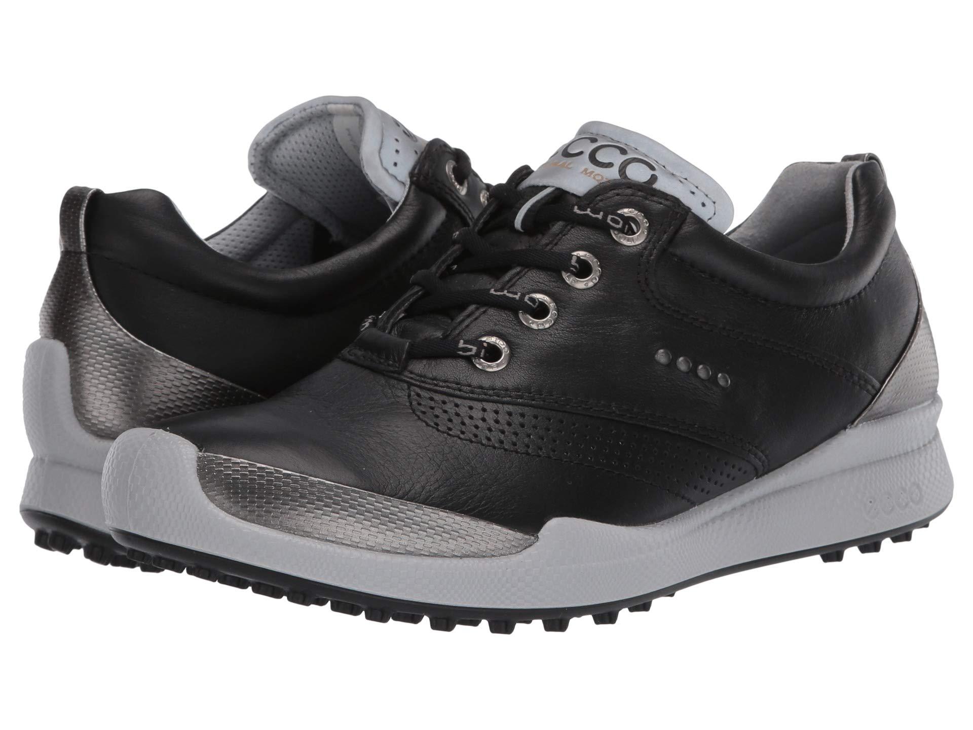 Ecco Leather Biom Hybrid Hydromax Golf Shoe in Black Lyst