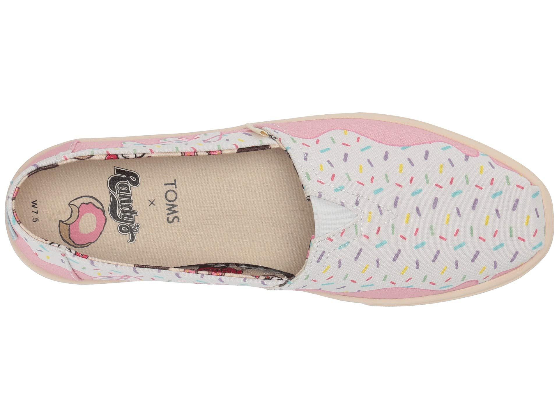 TOMS Multi Randy's Donut Sprinkle Women's Cupsole Classics in Pink | Lyst