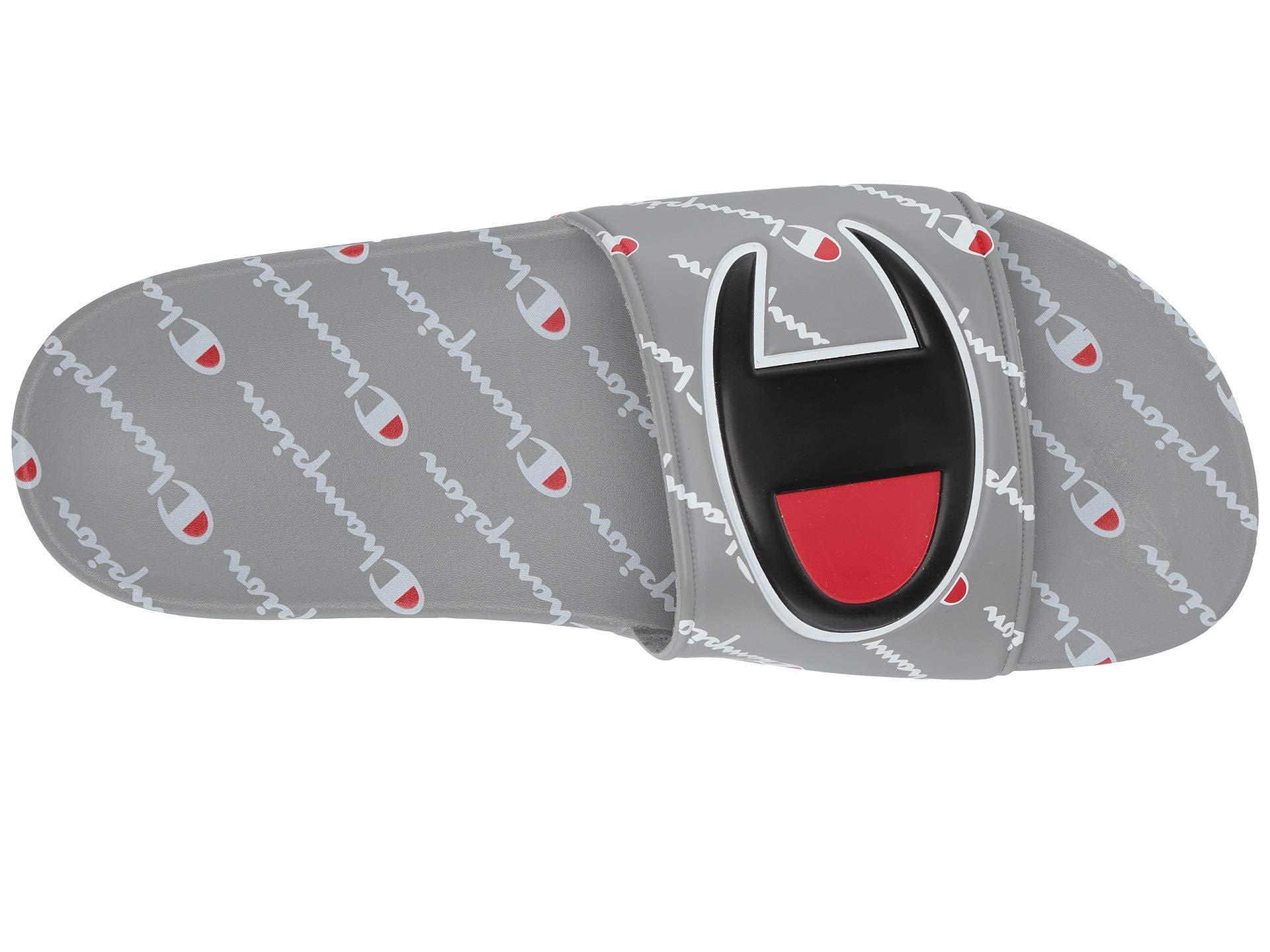 champion slides grey