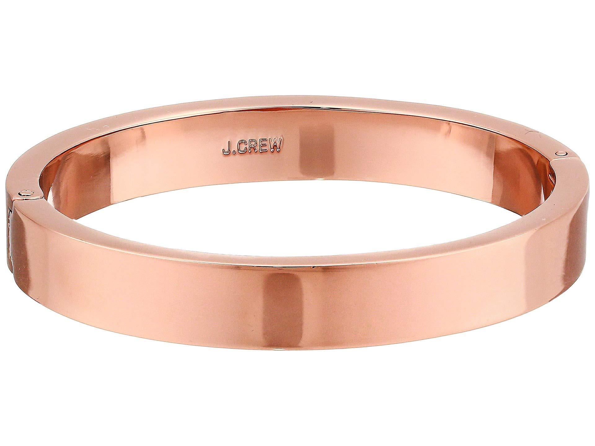 J.Crew Hinge Bracelet in Metallic Lyst