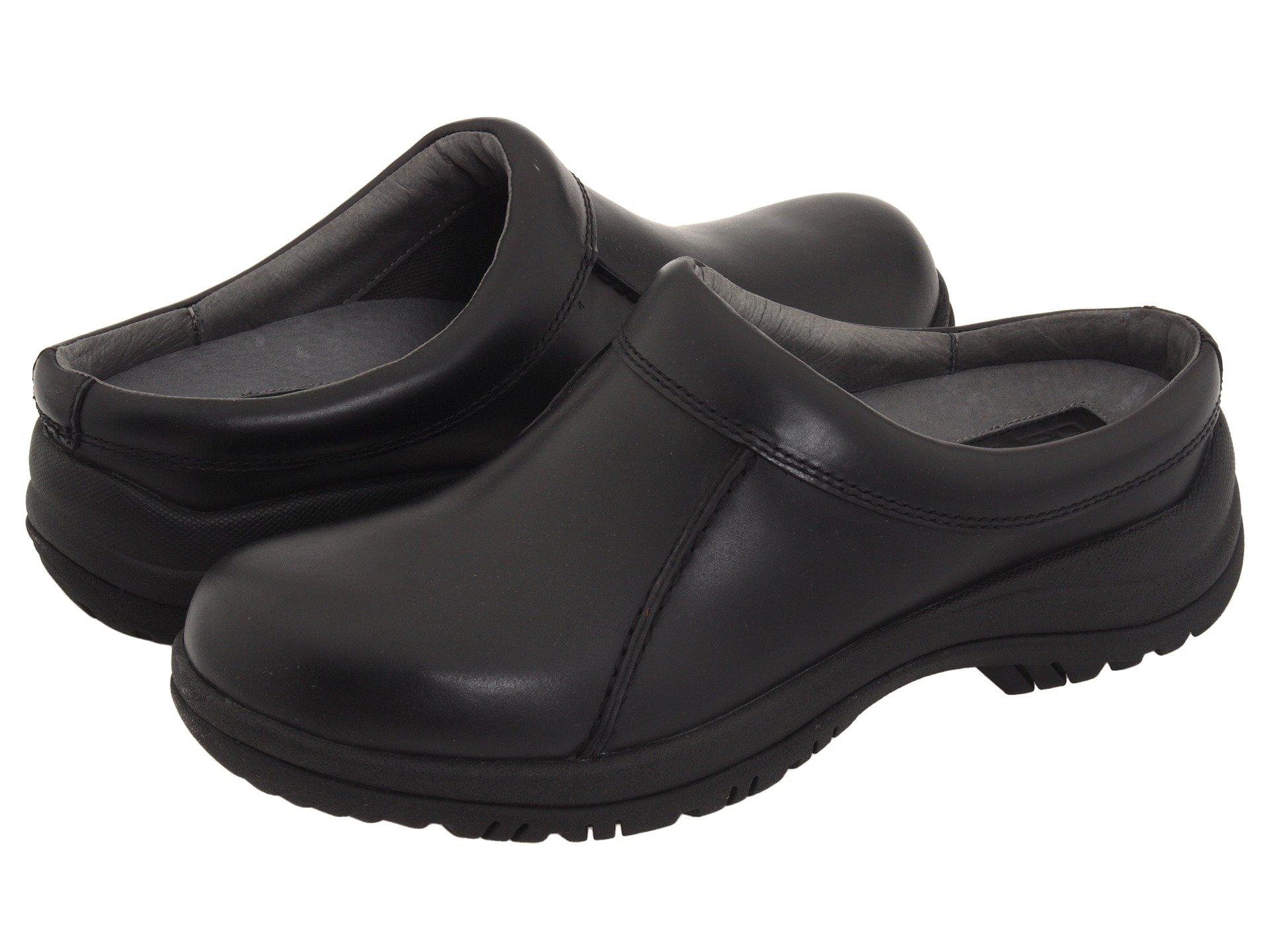 Lyst - Dansko Wil (black Smooth Leather) Men's Clog Shoes in Black for Men