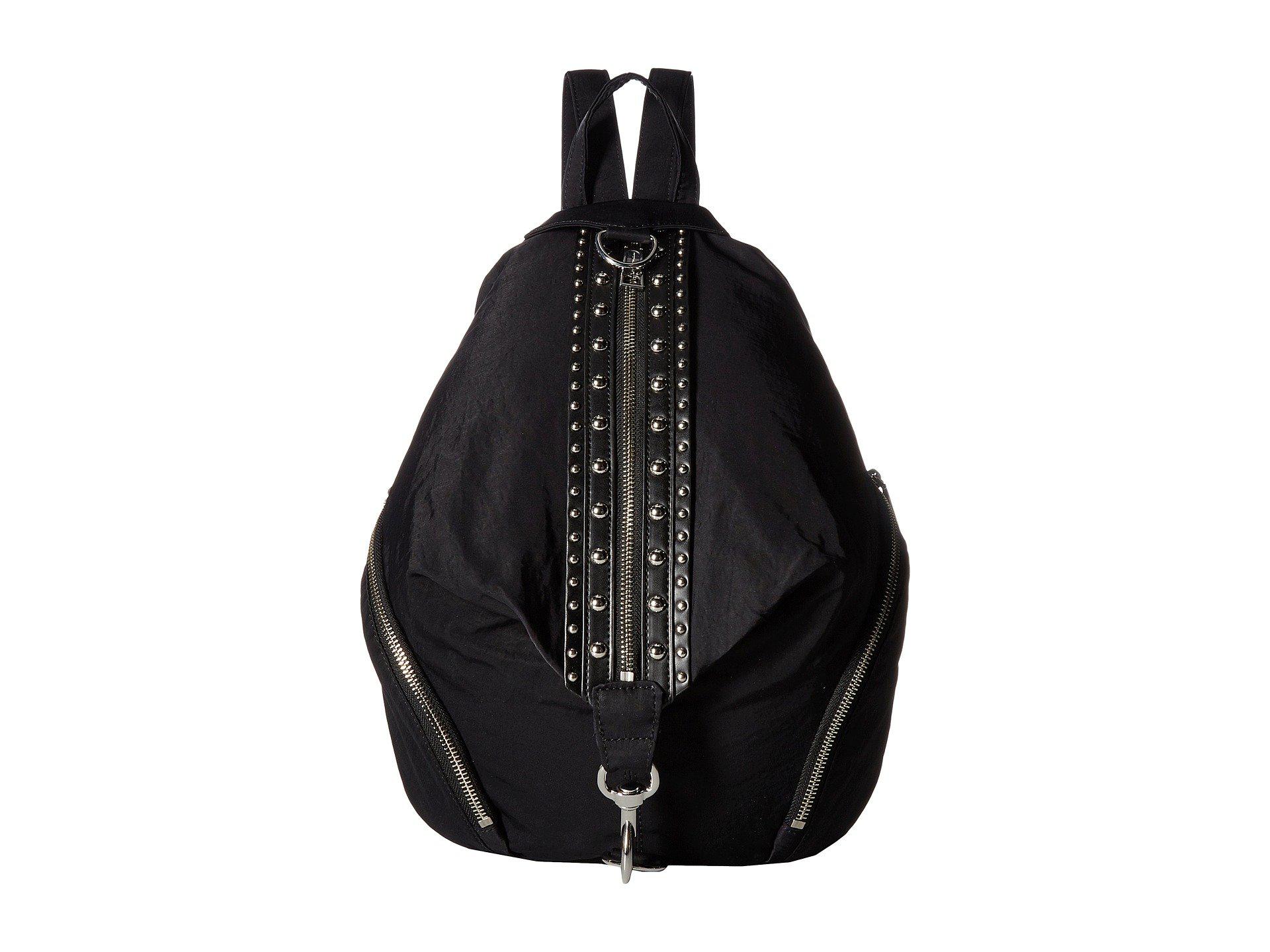 Rebecca Minkoff Julian Nylon Backpack W/ Studs in Black - Lyst