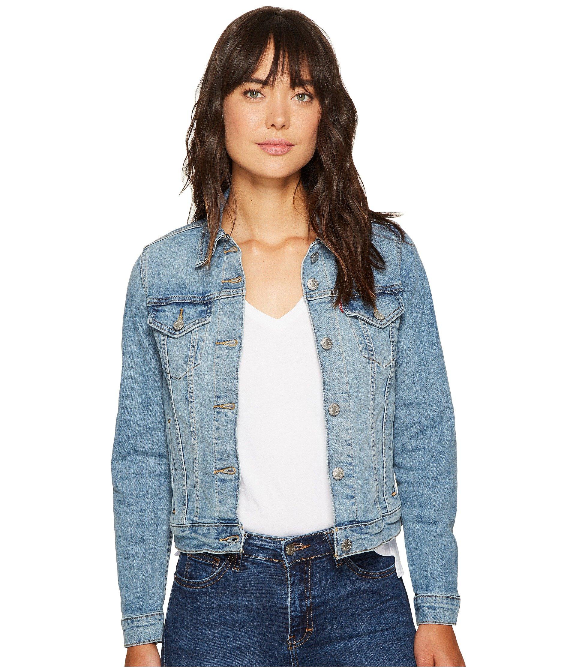 blue jean levi jacket