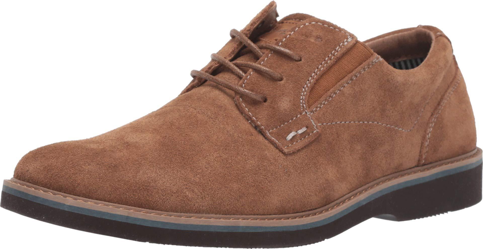 Nunn Bush Suede Barklay Plain Toe Oxford in Tan (Brown) for Men - Lyst
