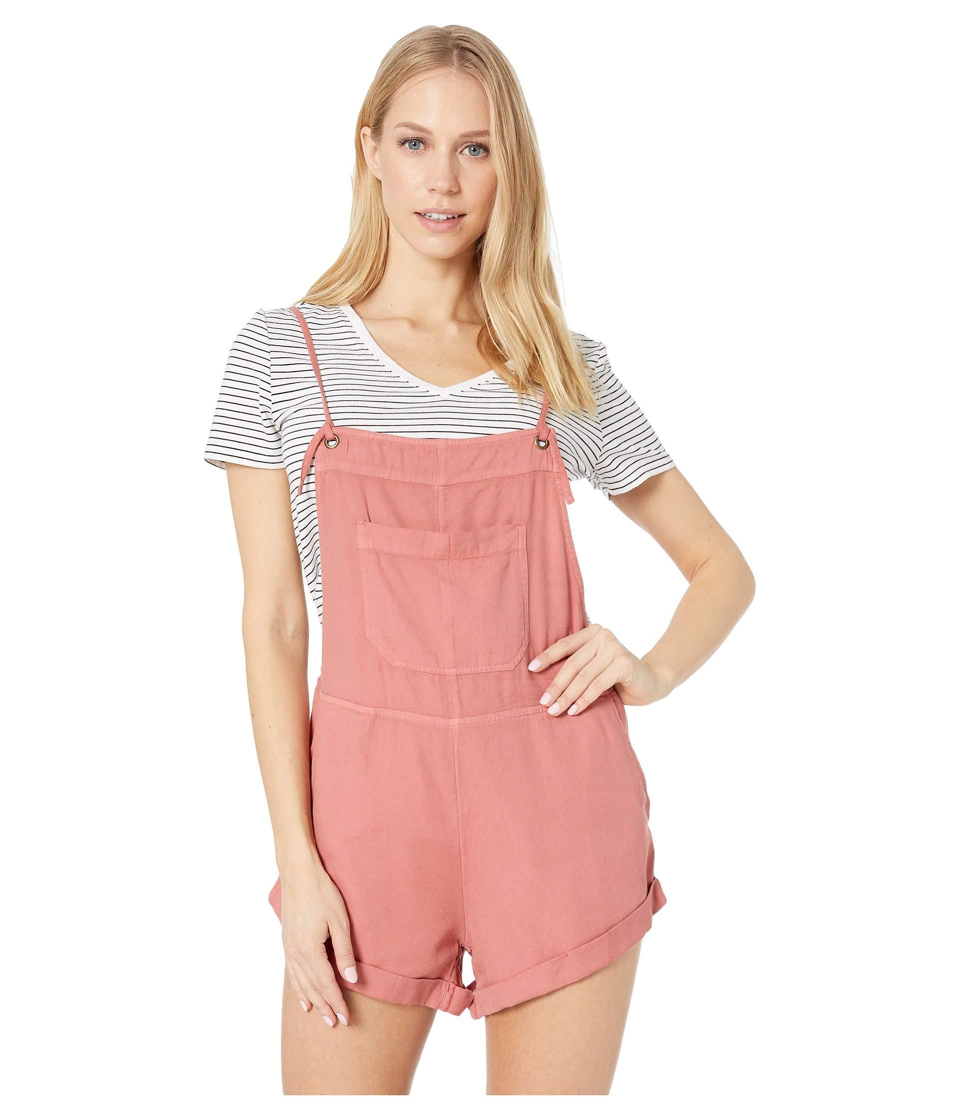 billabong short overalls