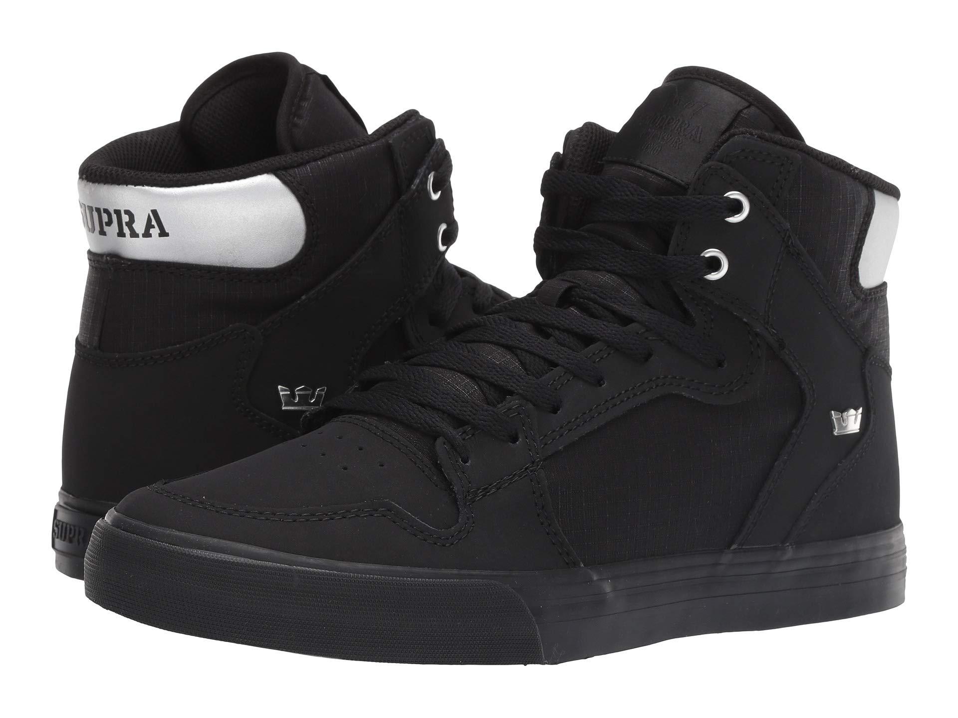 Supra Vaider (black/chrome/black) Skate Shoes for Men | Lyst