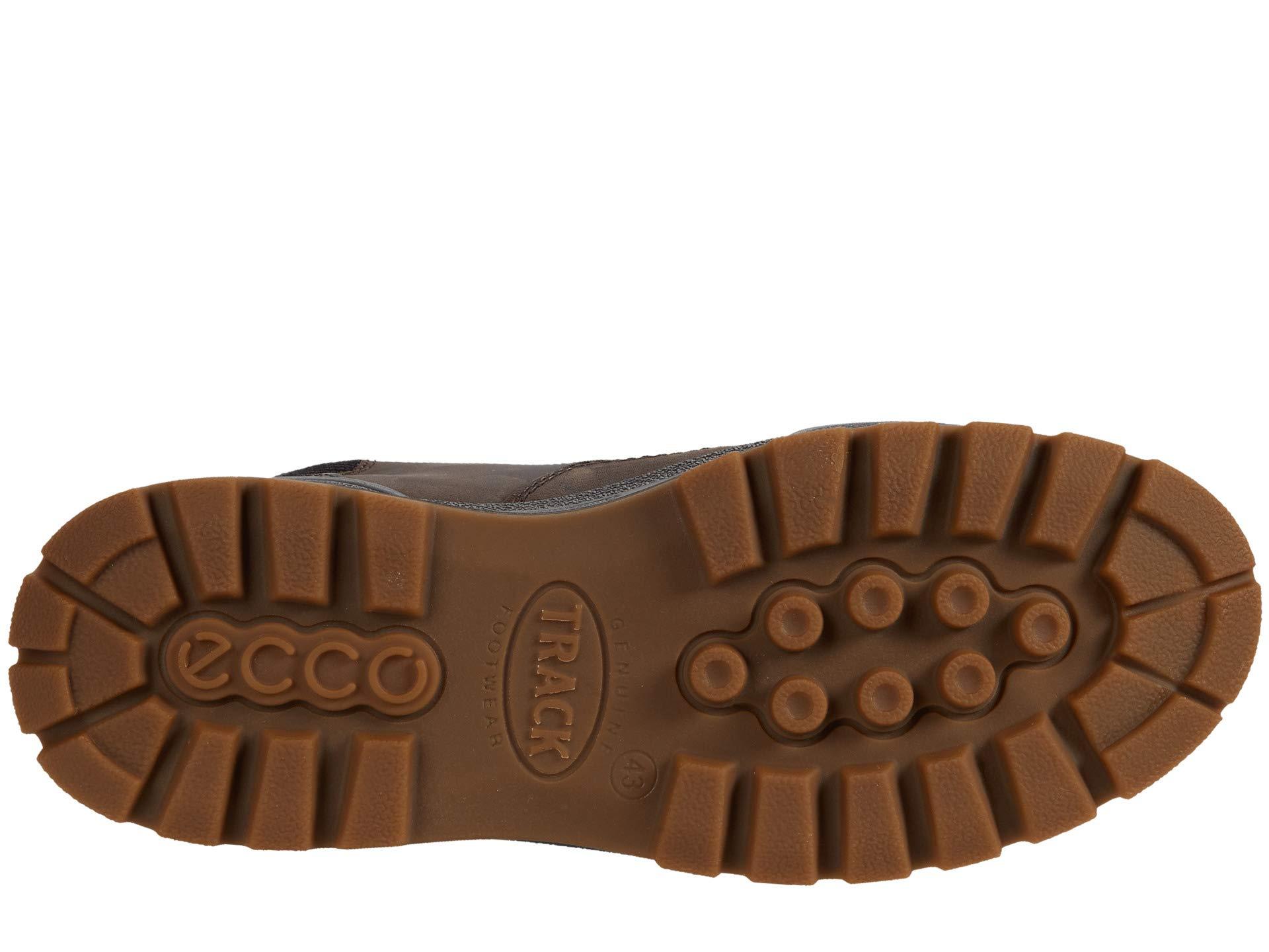 Ecco Leather Track 25 Hydromax Plain Toe Boot in Black for Men | Lyst