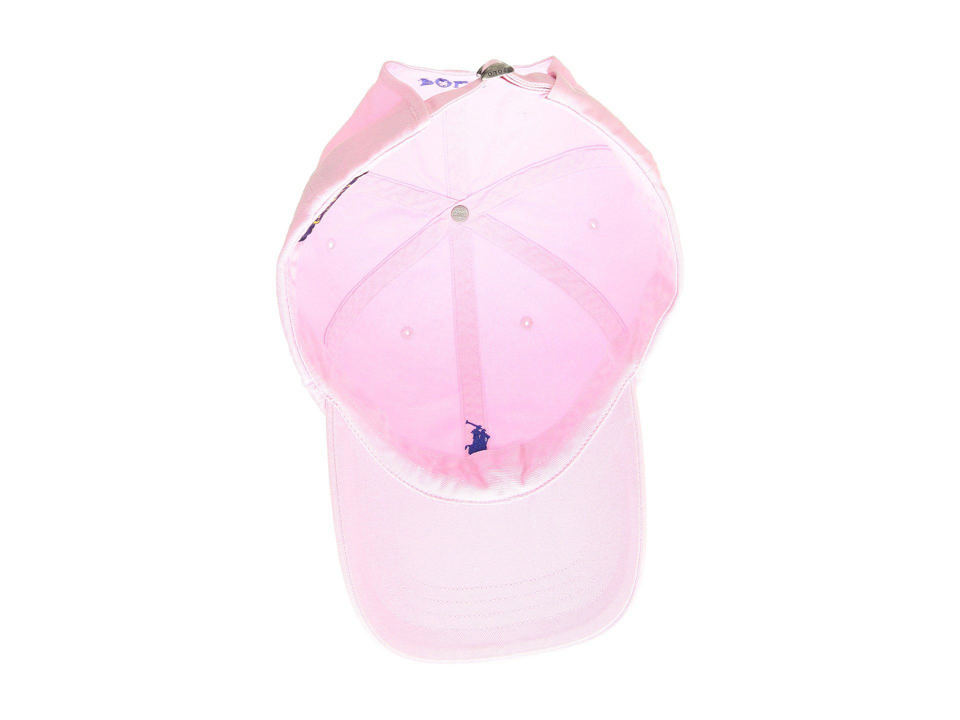 Polo Ralph Lauren Cotton Chino Classic Sport Cap (carmel Pink) Caps for Men  | Lyst