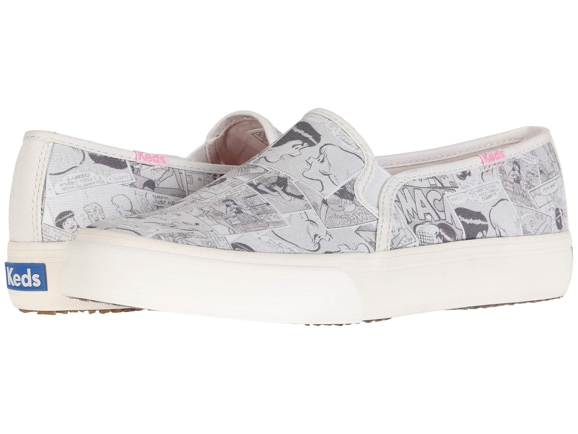 keds double decker gray