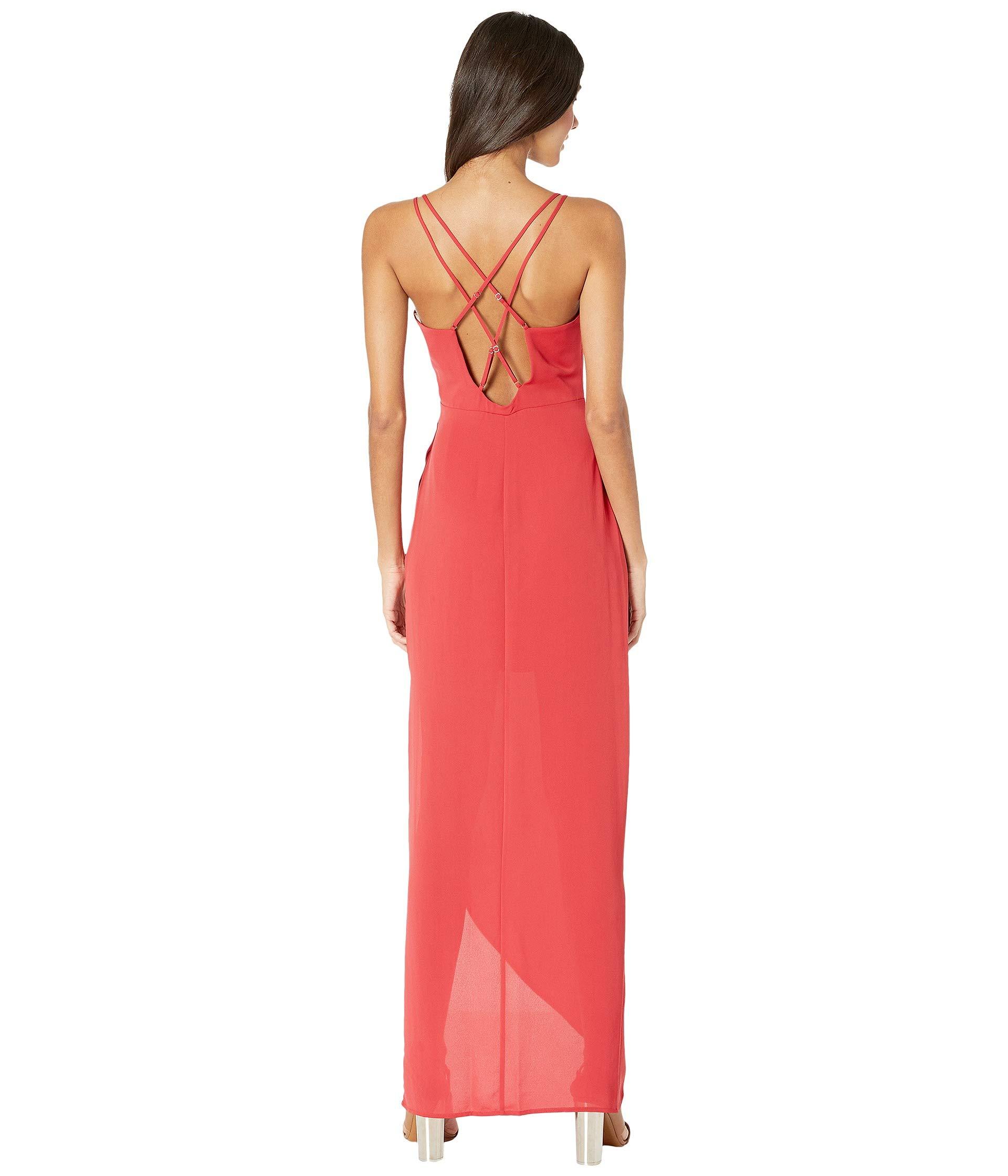 bcbgeneration strappy back maxi dress