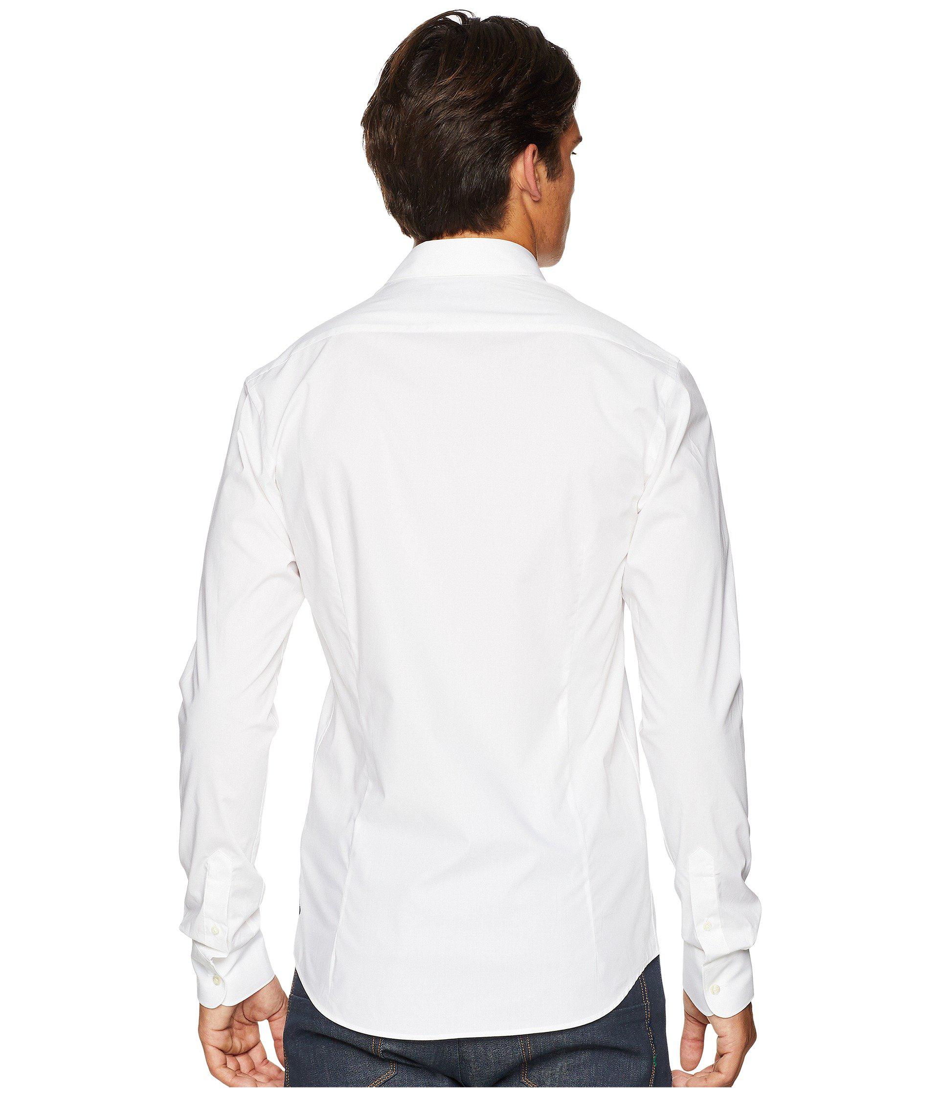 Scotch and Soda Mens Classic Longsleeve Shirt in Cotton//Elastane Quality Regular Fit Long Sleeve Casual Shirt