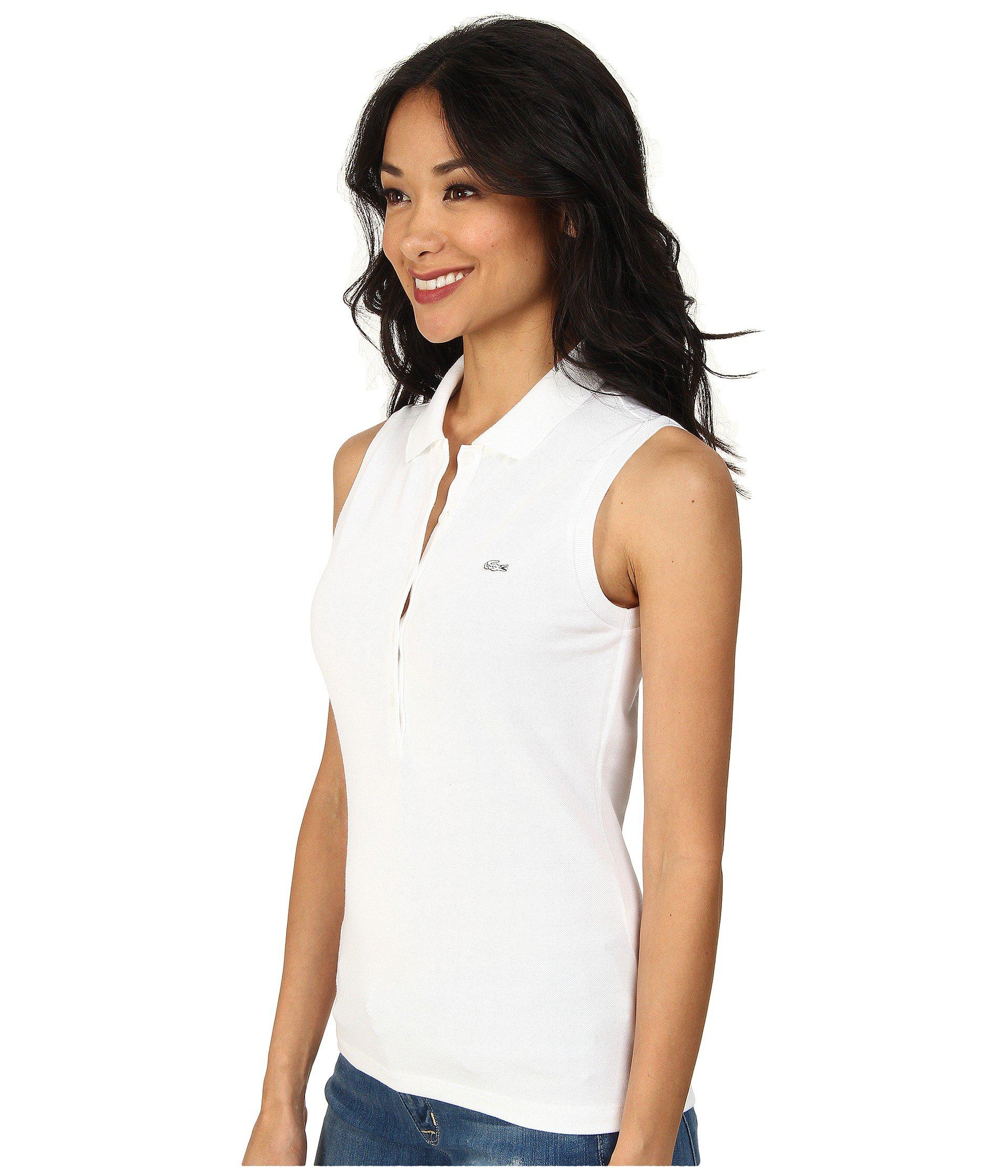 cotton sleeveless polo shirts