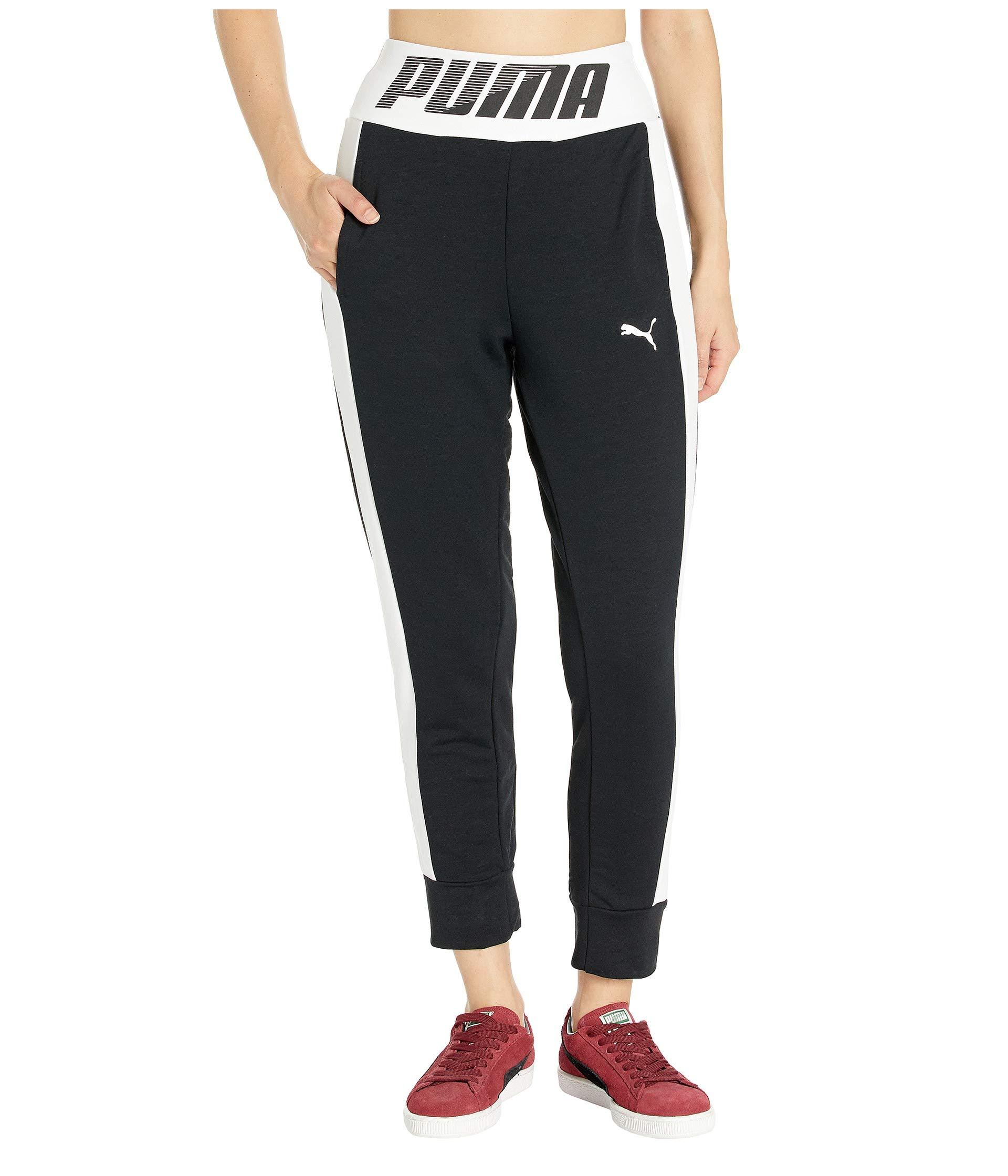 puma track pants cotton