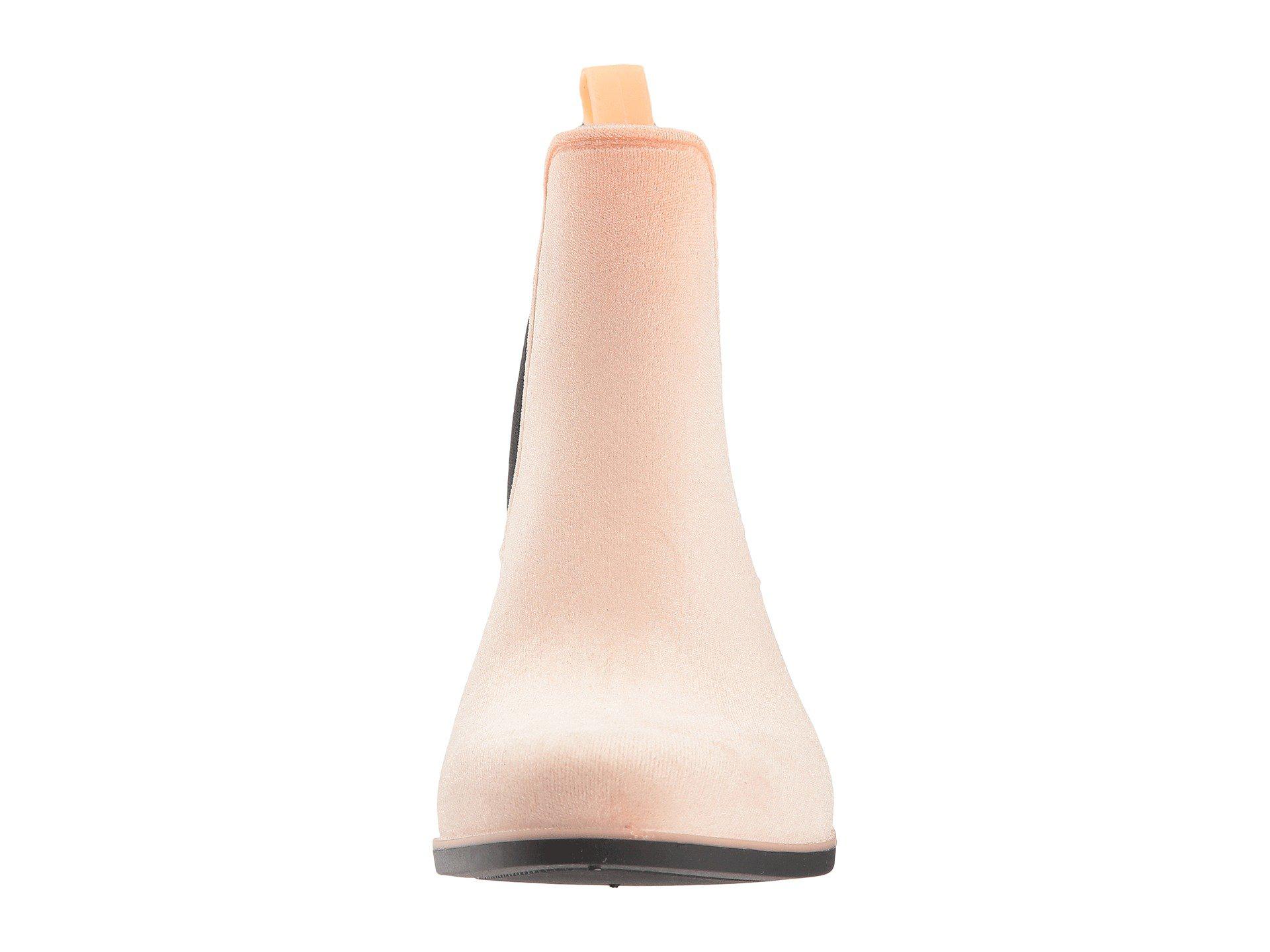 chooka vivien velvet chelsea boot