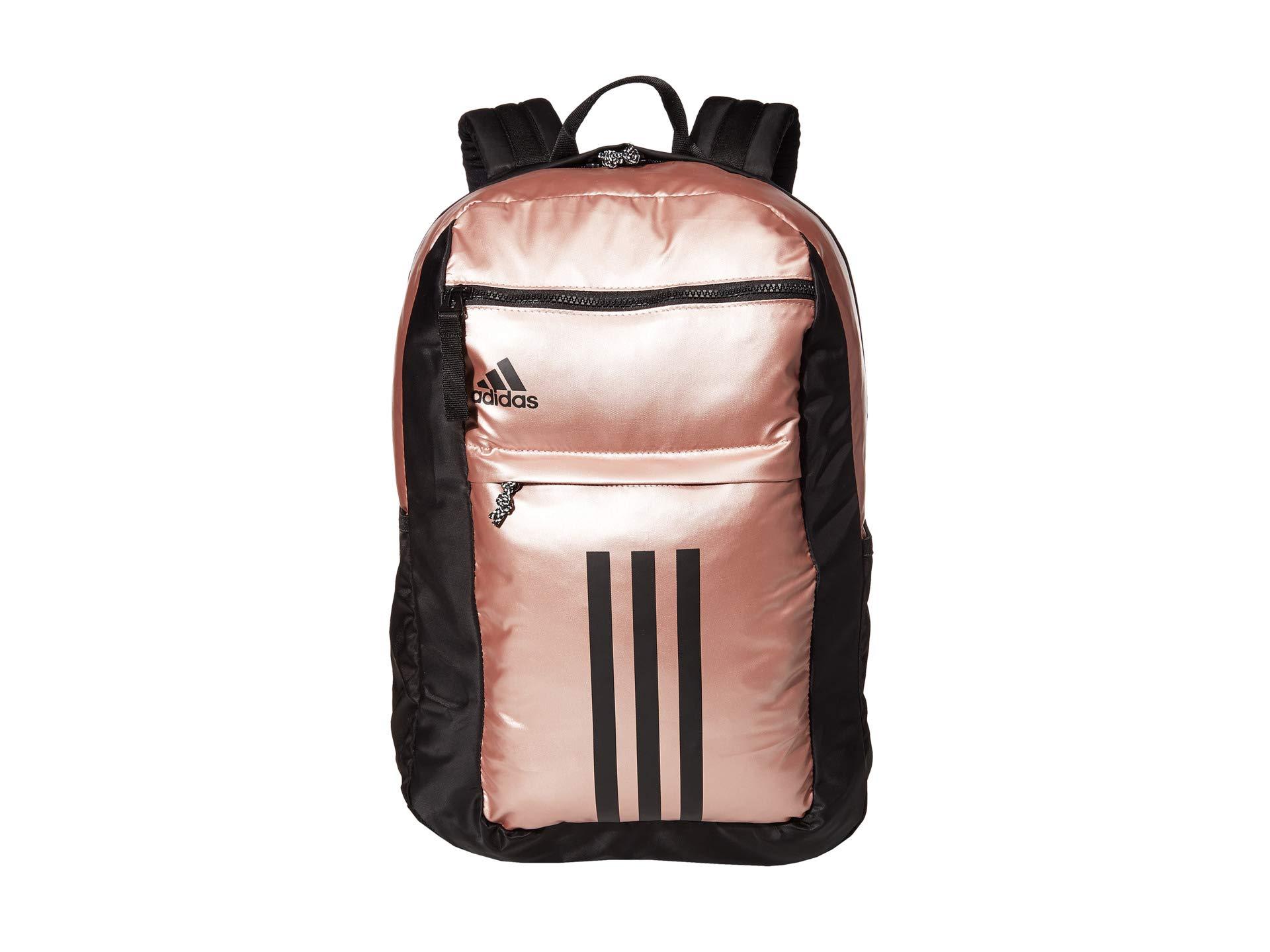 adidas league 3 stripe laptop backpack