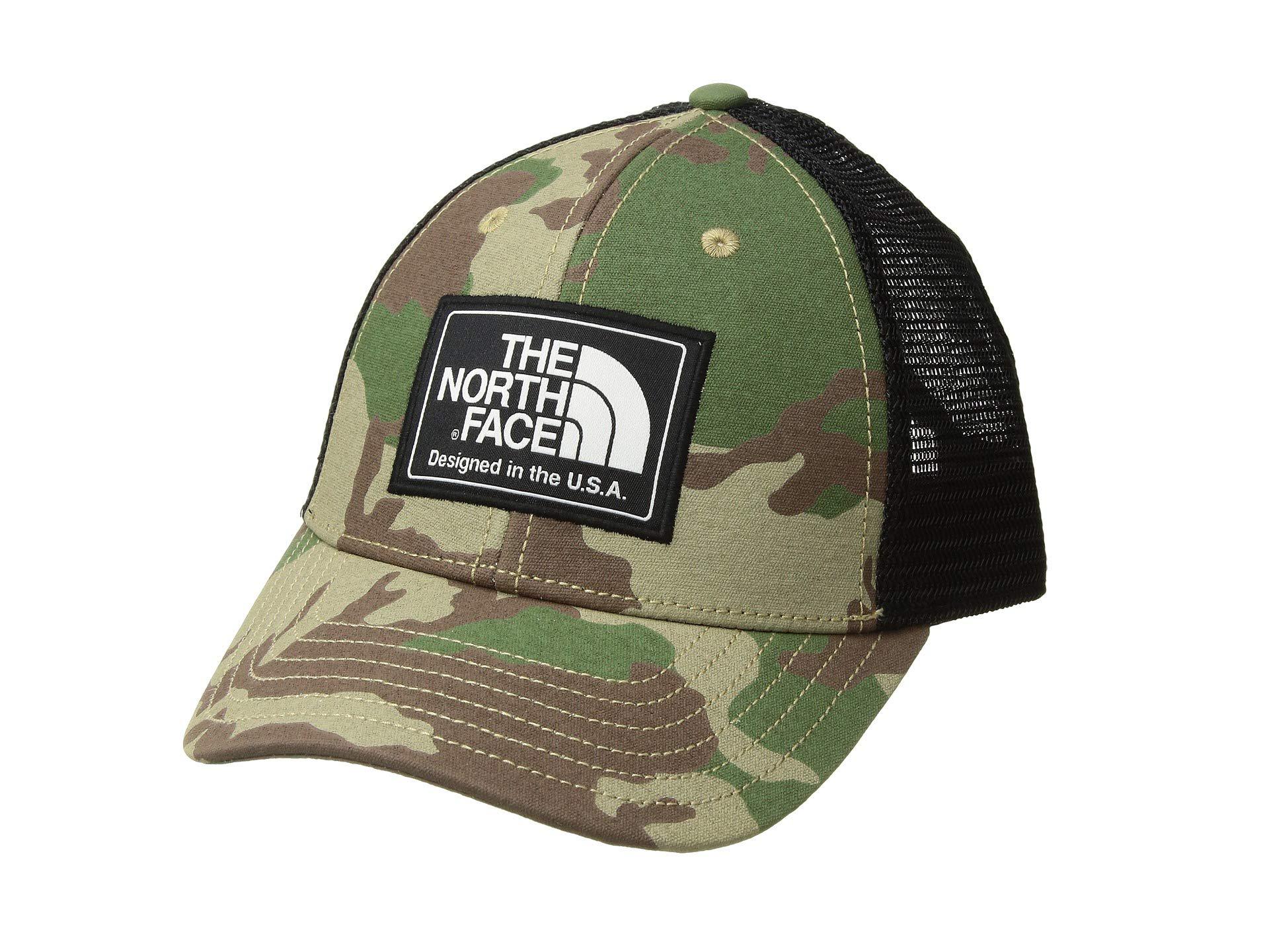 the north face camo hat