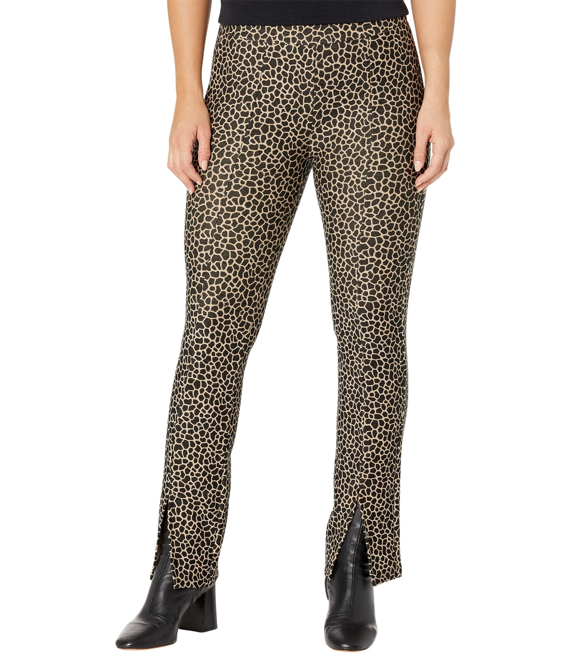 MICHAEL Michael Kors Petite Giraffe Split Hem Leggings in Green | Lyst