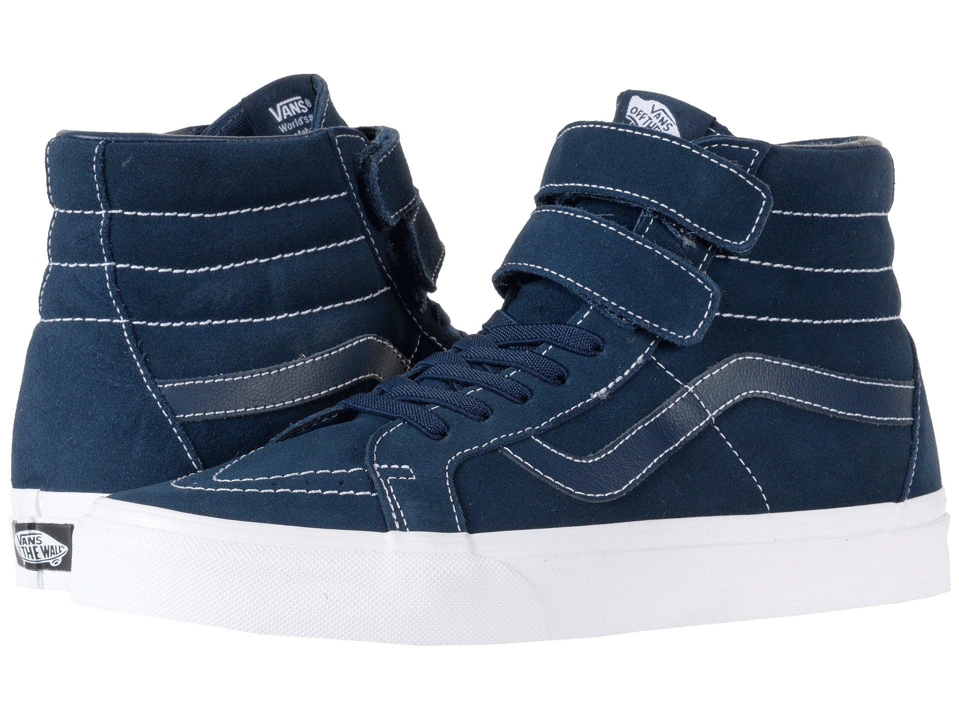 dark blue suede vans