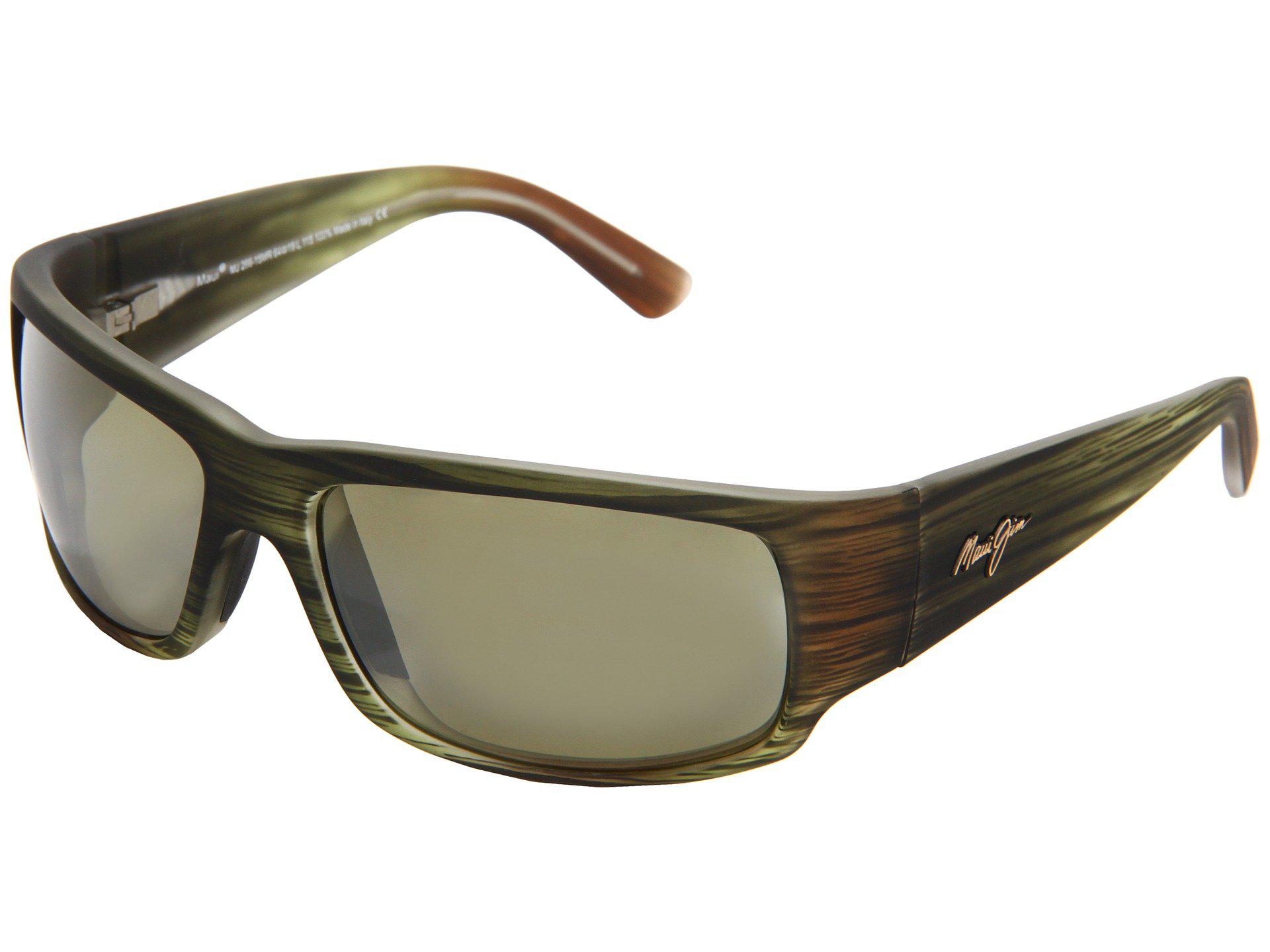 Maui Jim World Cup (marlin/neutral Grey) Sport Sunglasses in Green Lyst