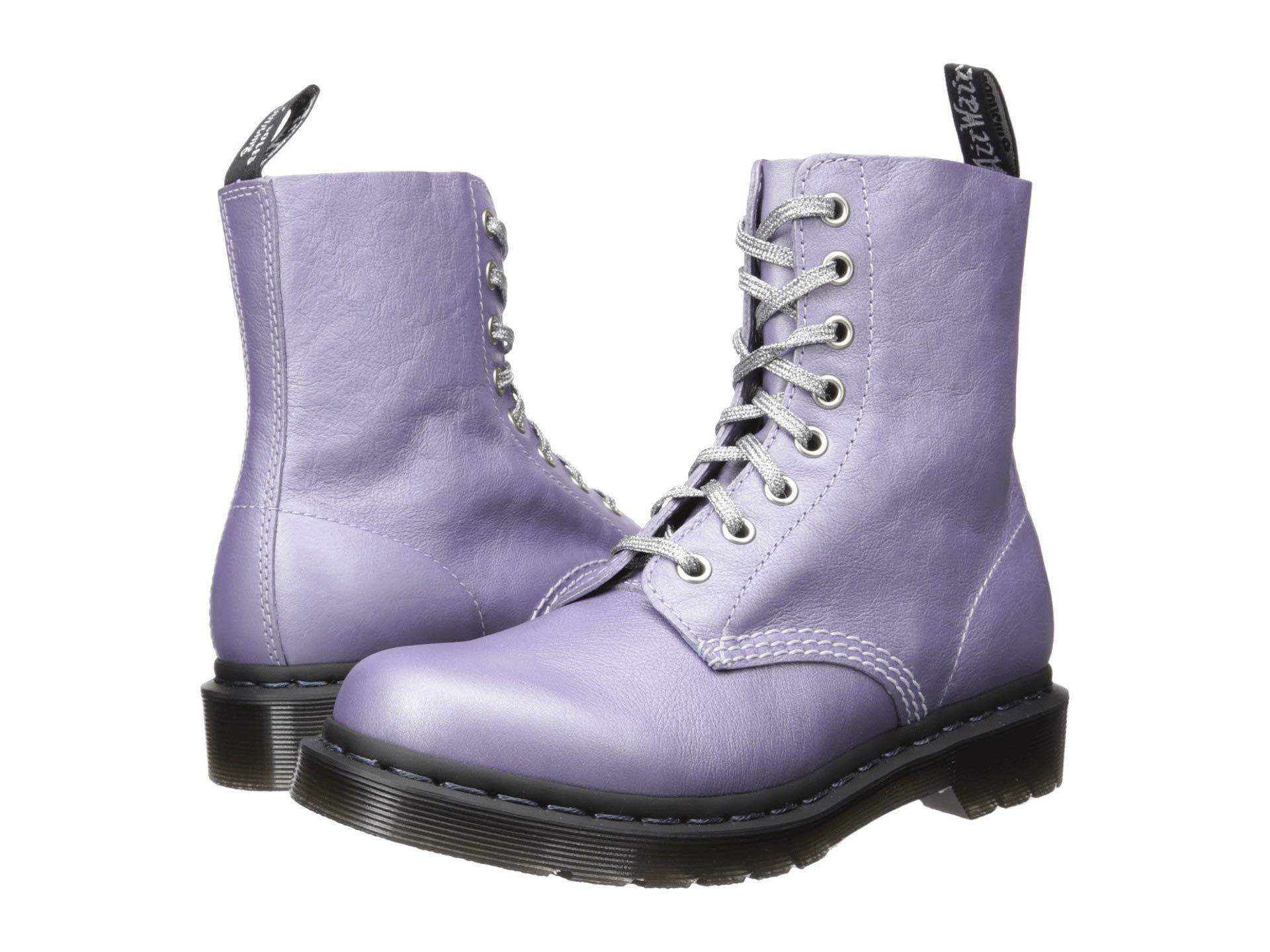 Dr. Martens 1460 Metallic Leather Boot in Lavender (Purple) - Lyst
