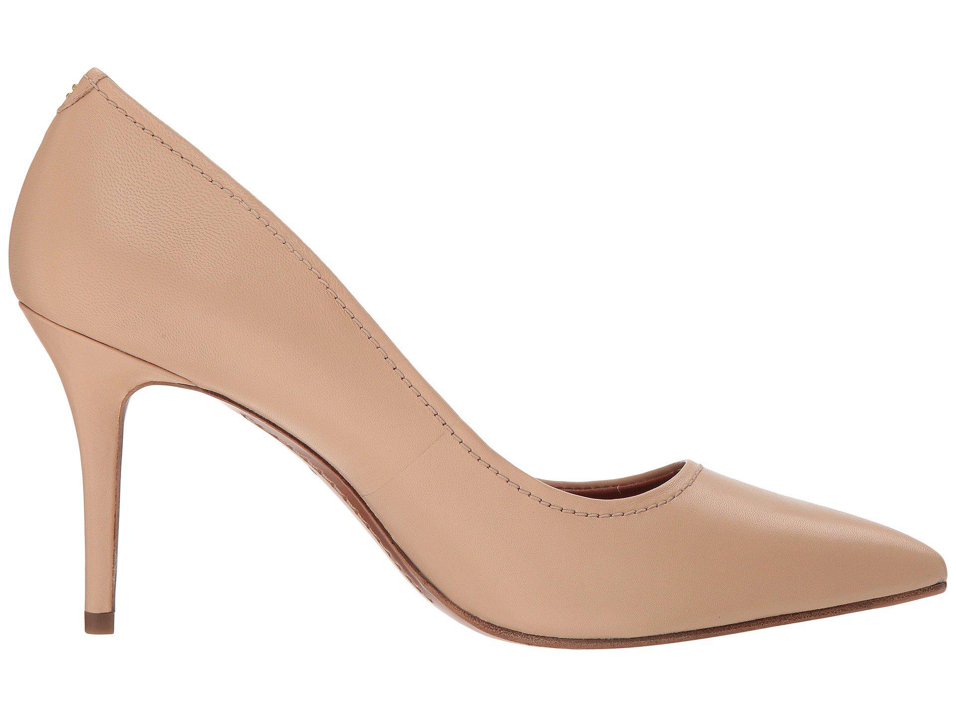 coach waverly 85mm pump with signature buckle