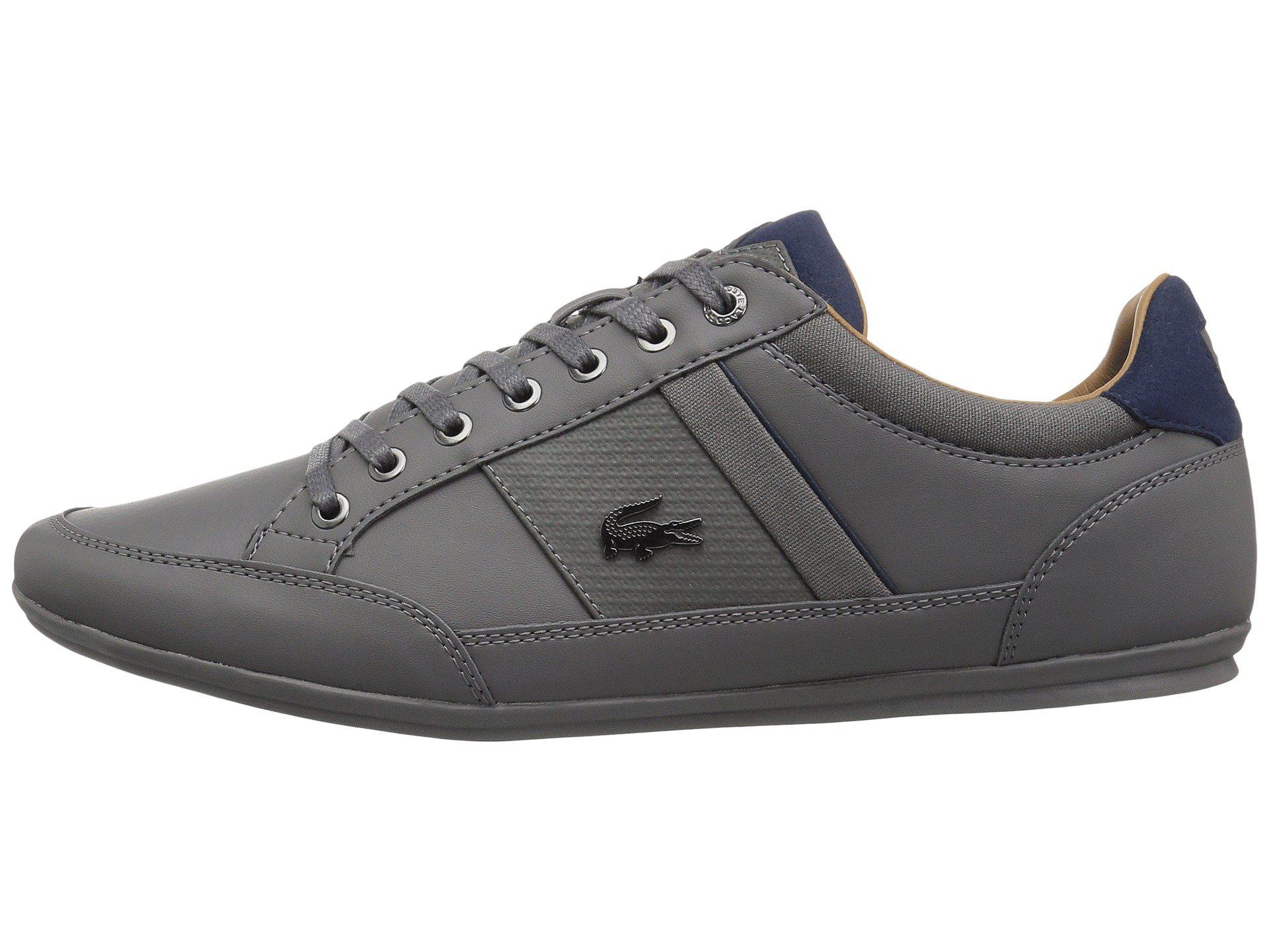 Lacoste Chaymon 118 1 (dark Grey/navy) Men's Shoes in Gray for Men | Lyst