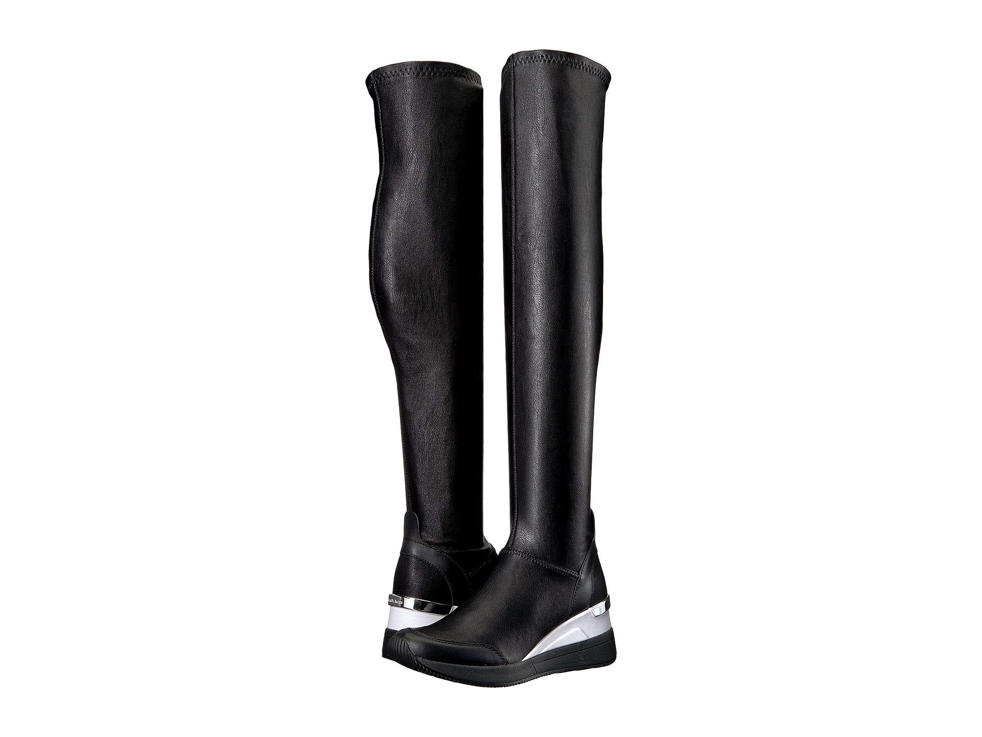 michael kors ace stretch high boots