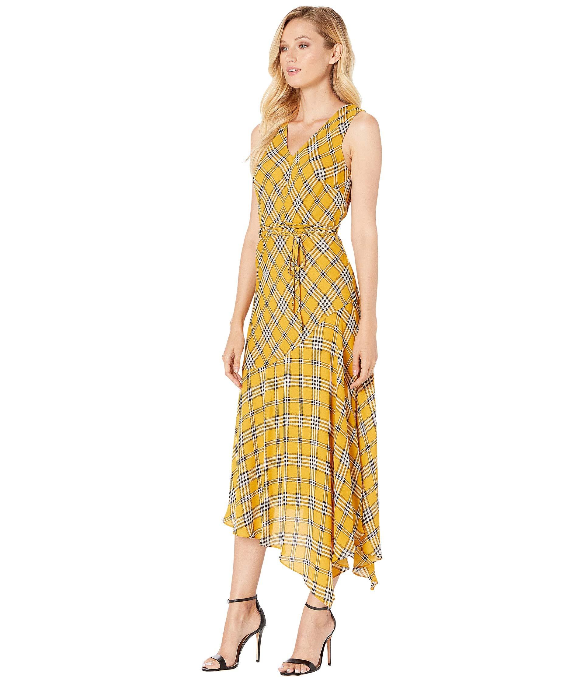 vince camuto yellow dress