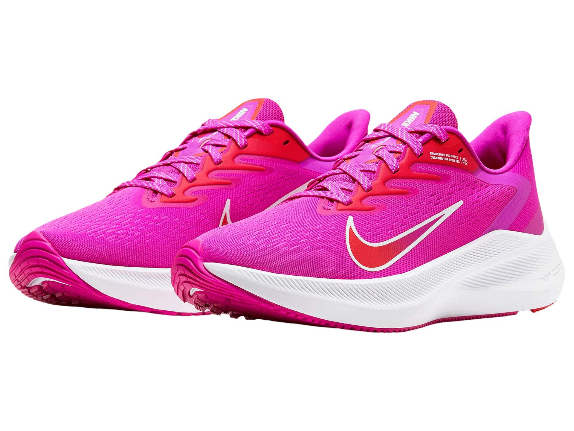 Nike Synthetic Zoom Winflo 7 in Fuchsia (Pink) | Lyst