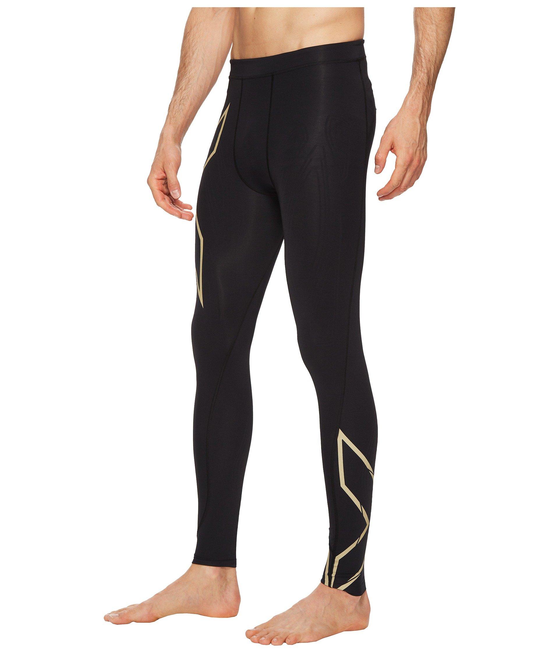 gold compression tights