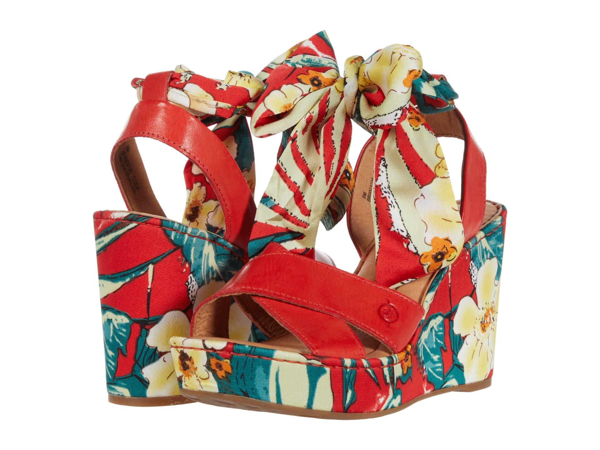 born salton wedge sandal