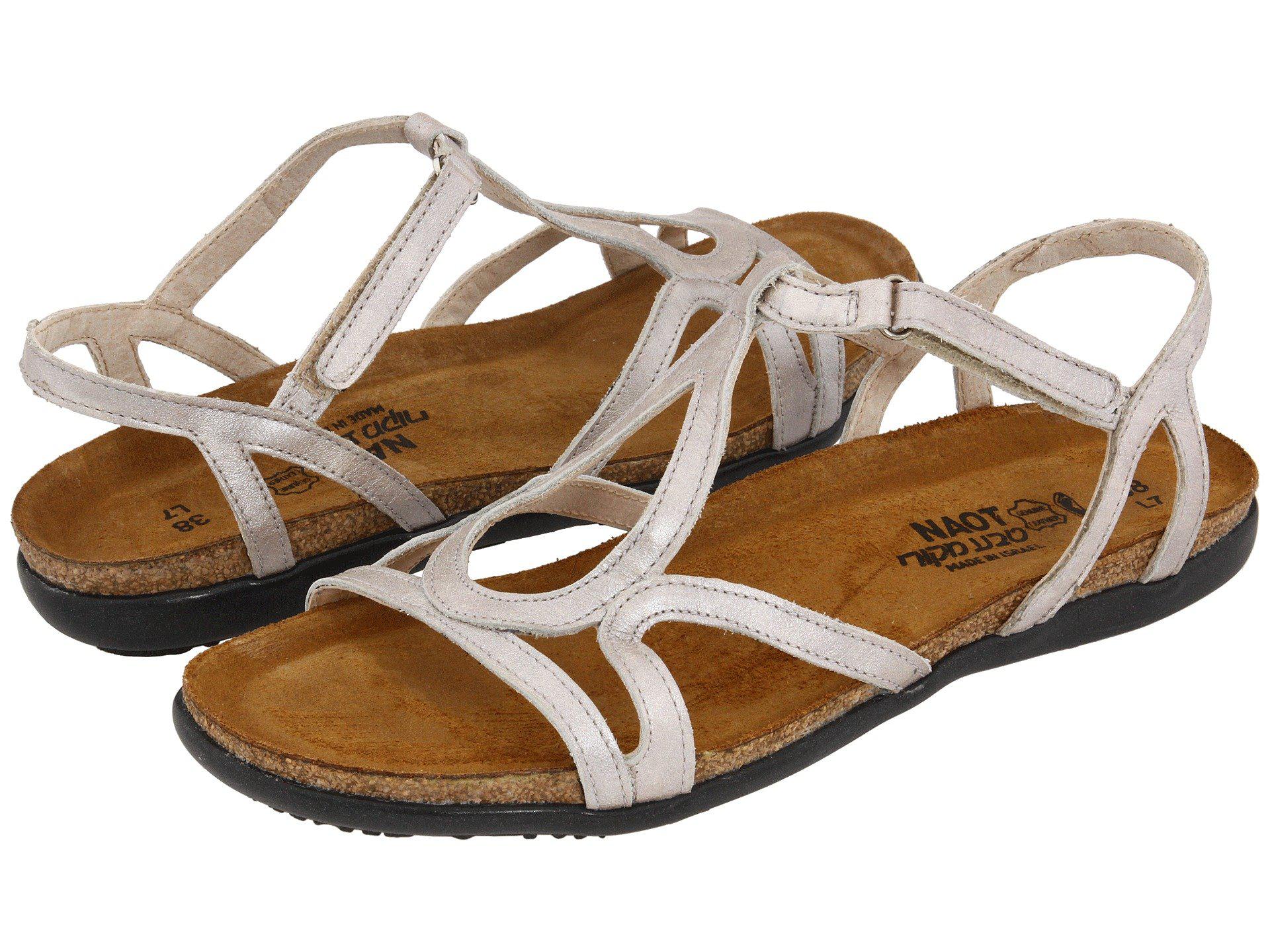 Naot Dorith (polar Sea Leather) Women's Sandals in White - Lyst