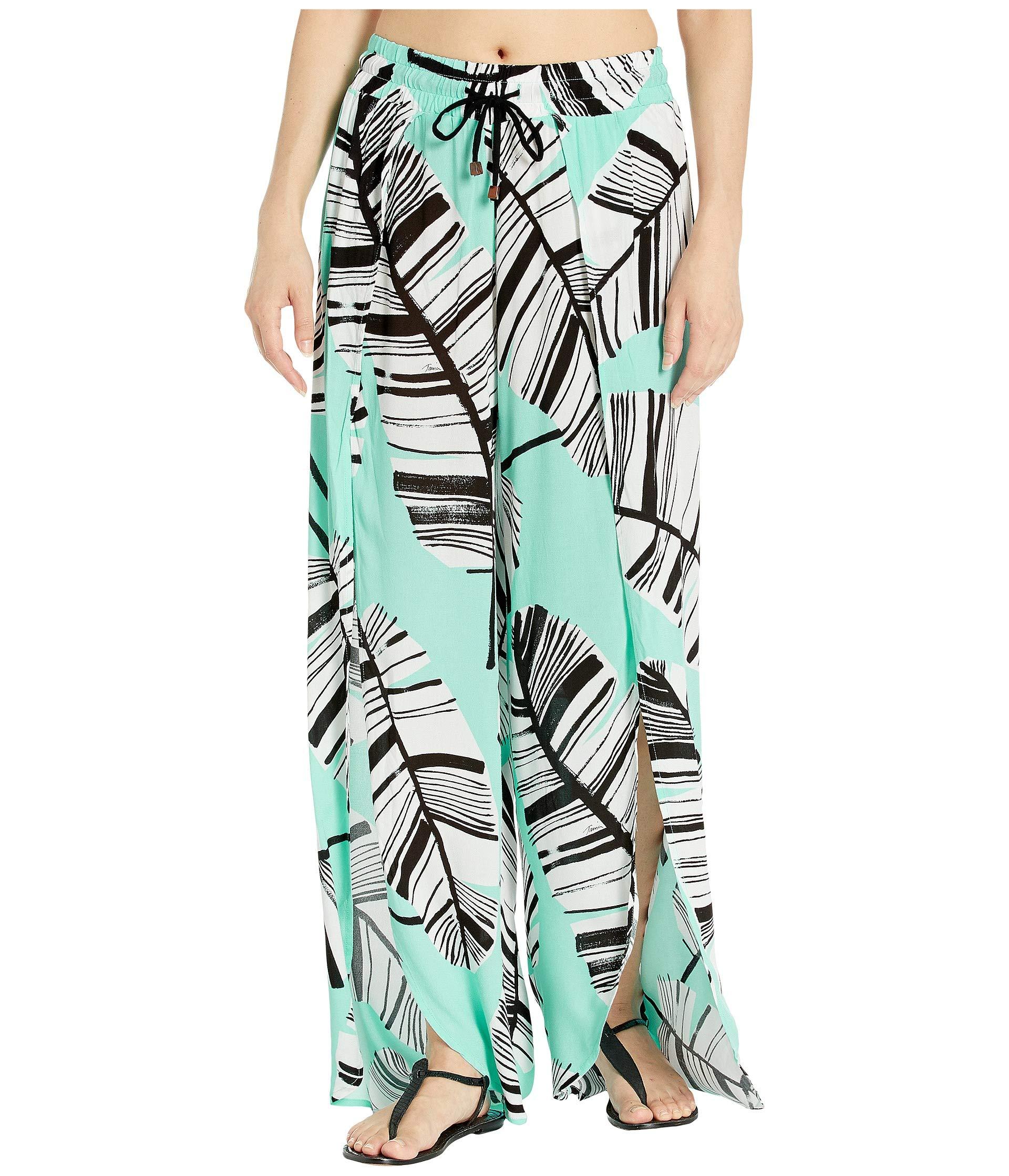 Trina Turk Synthetic Copacabana Splitleg Beach Pants Coverup in Blue
