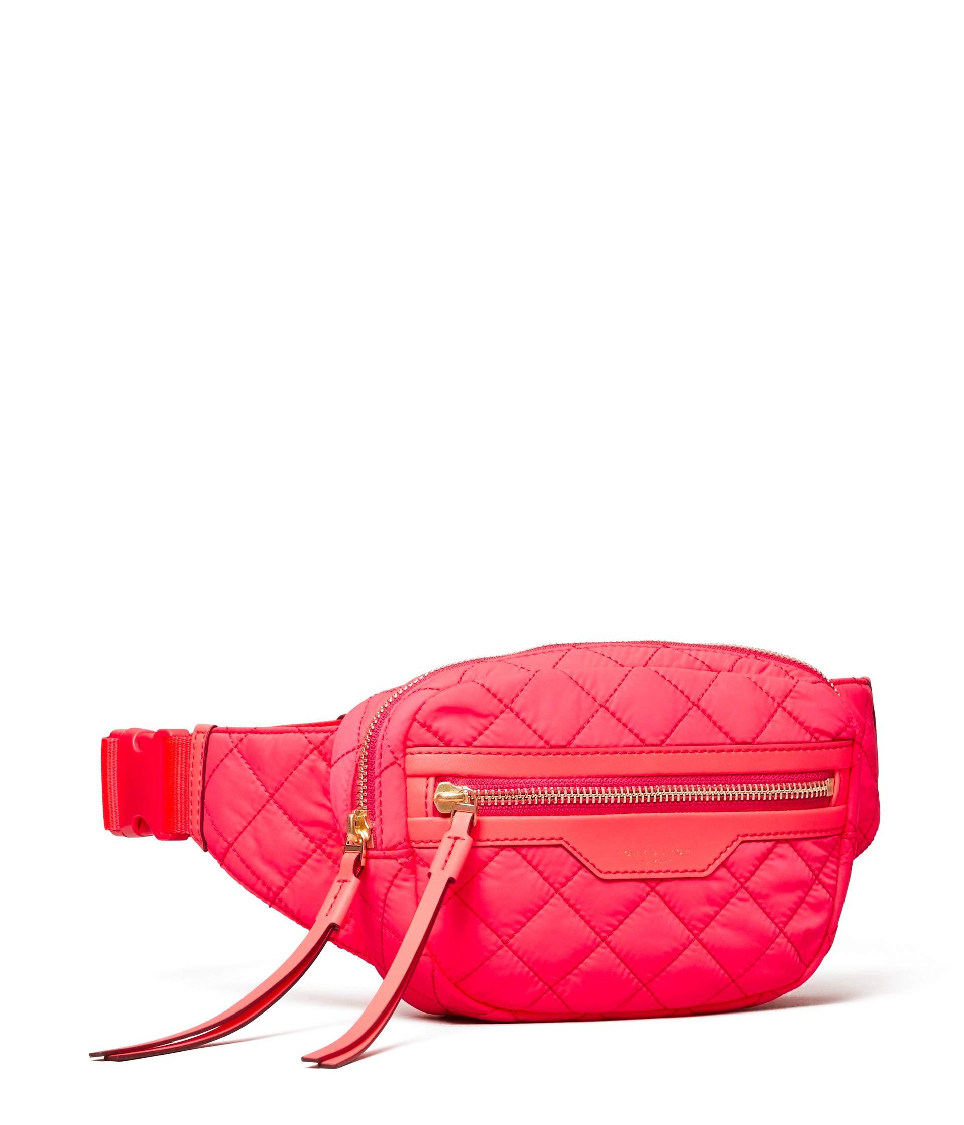 tory burch perry quilted nylon belt bag