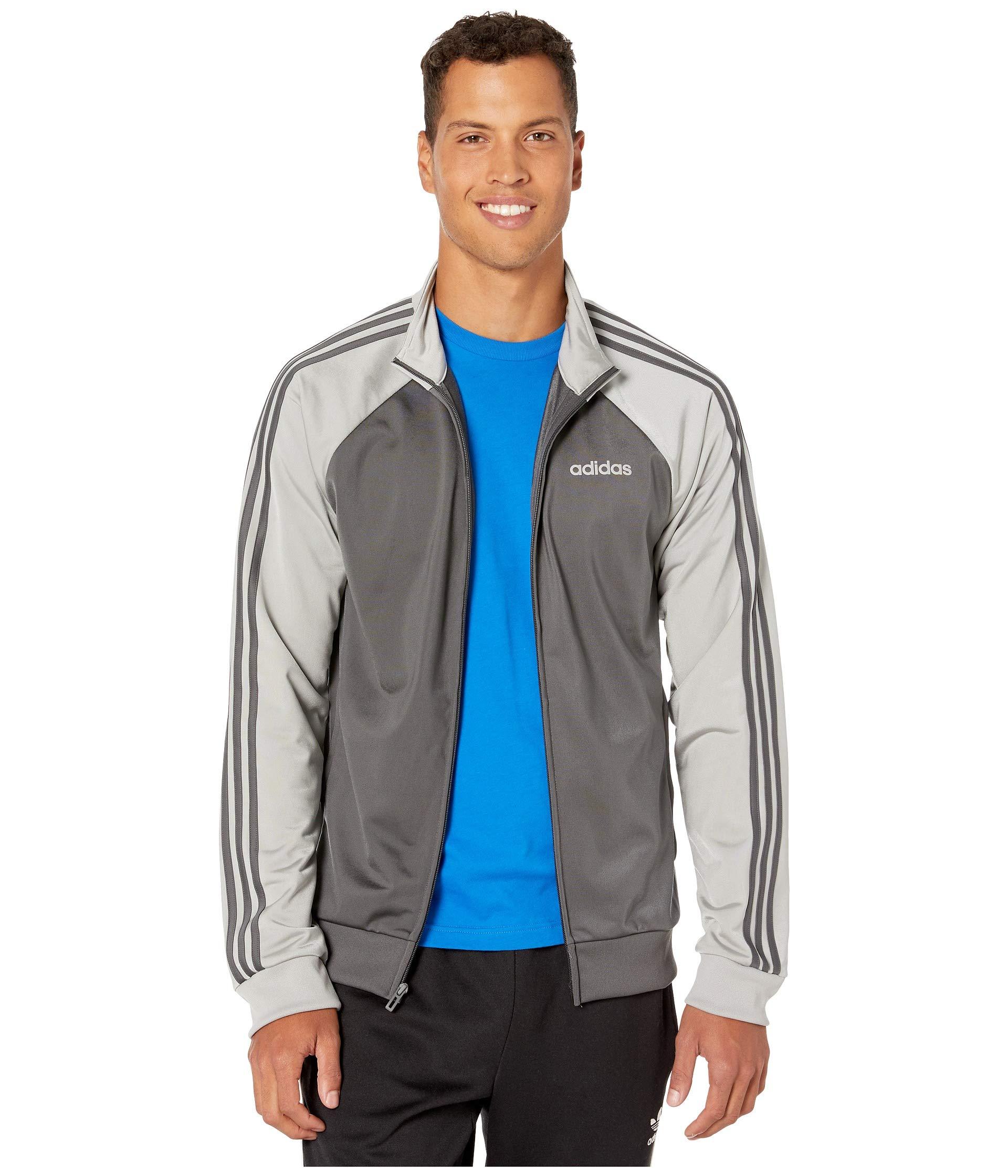 adidas essential 3 stripe track top