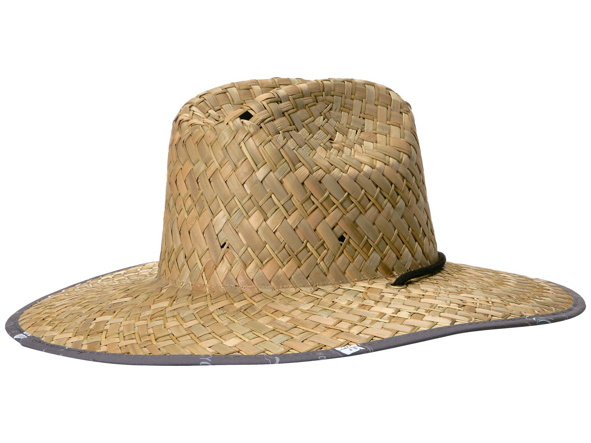 Outsider Straw Lifeguard Hat 