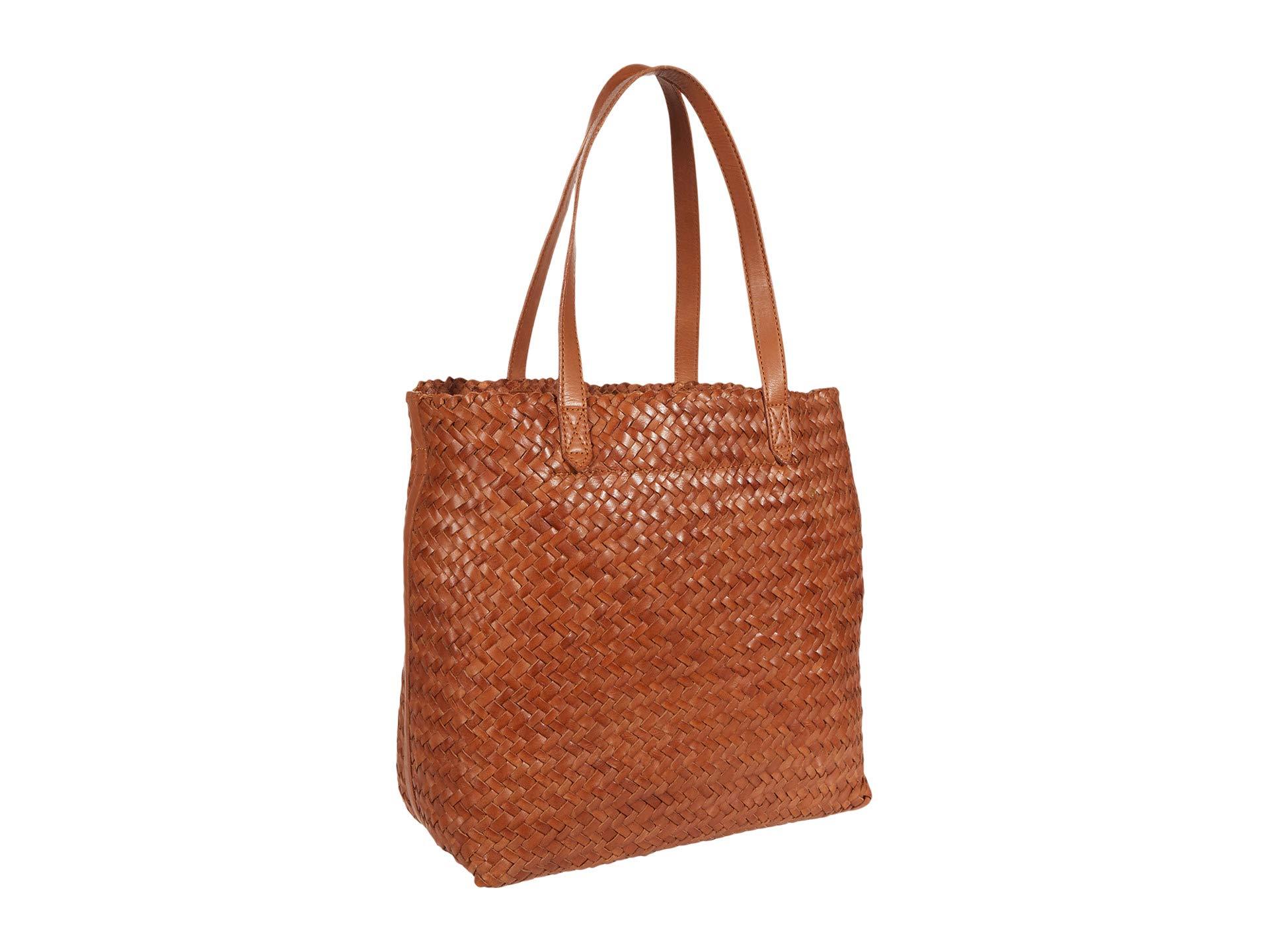 madewell woven tote